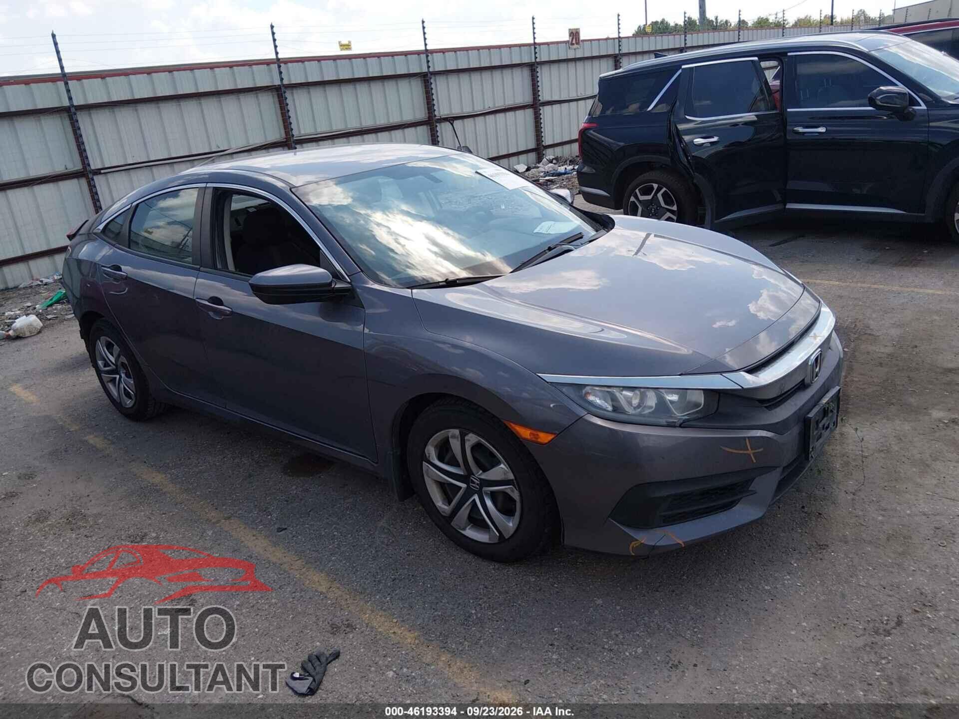 HONDA CIVIC 2017 - 19XFC2F58HE069375