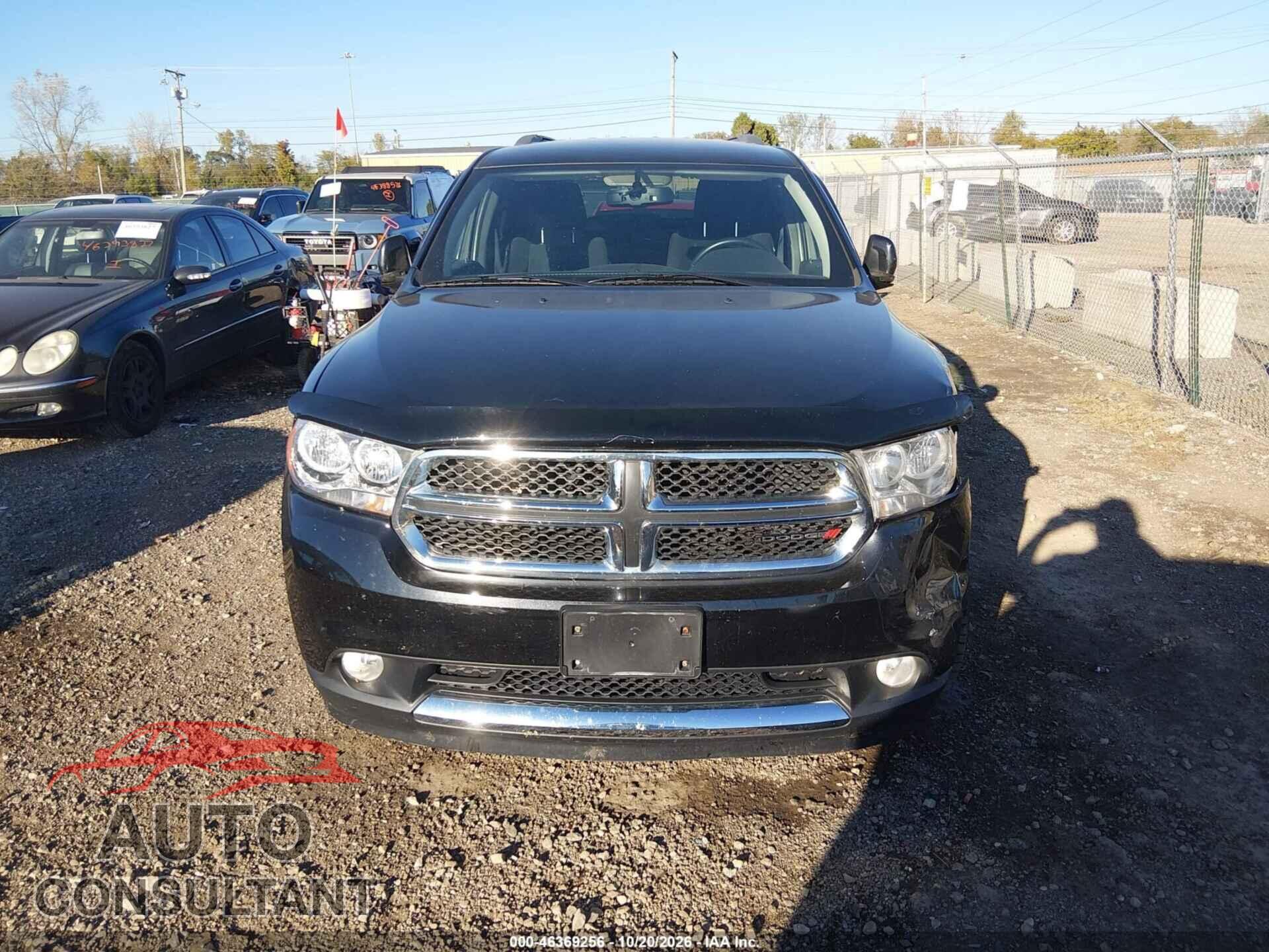 DODGE DURANGO 2012 - 1C4RDJDGXCC329820