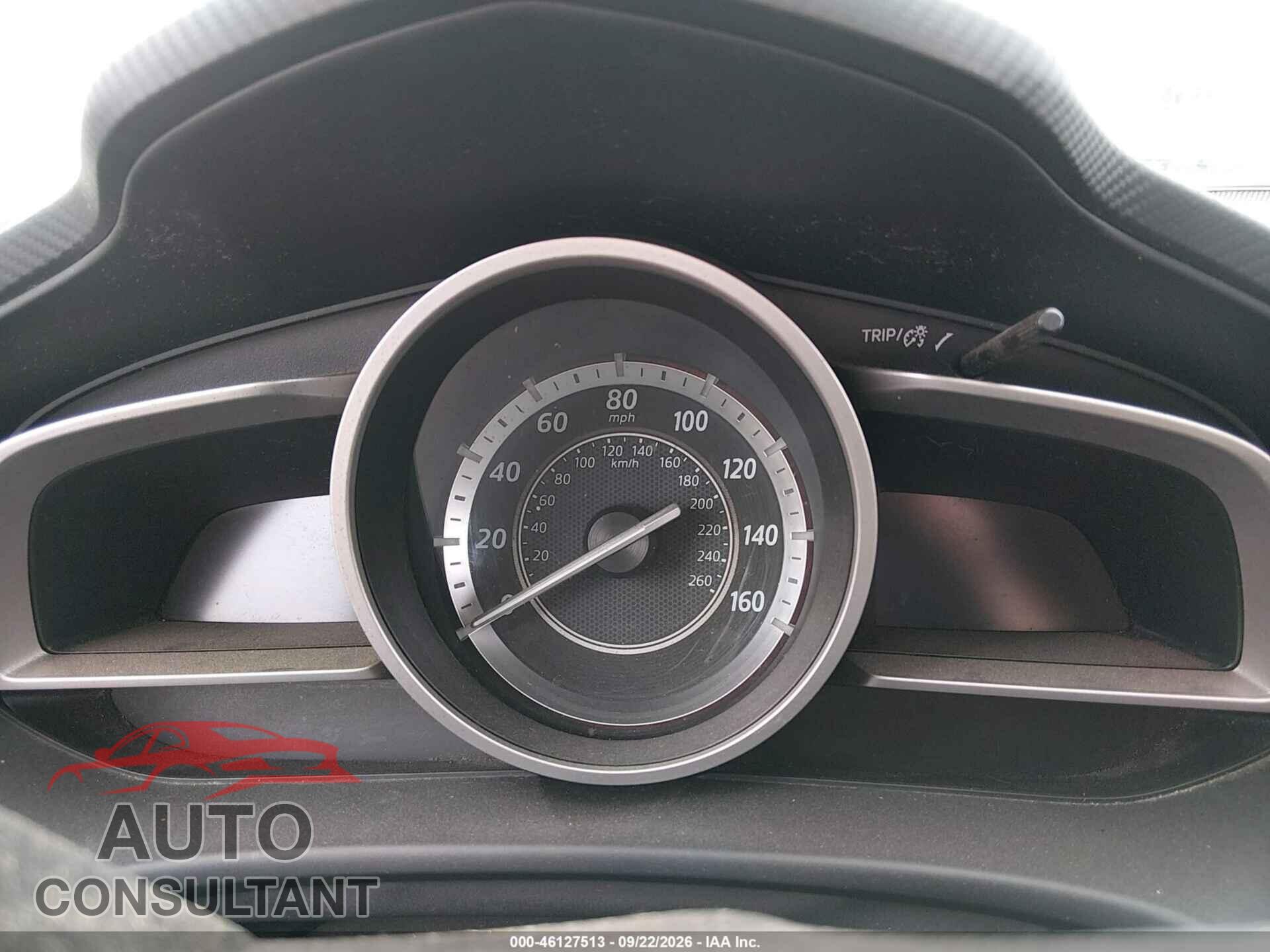 MAZDA MAZDA3 2015 - JM1BM1M76F1244703