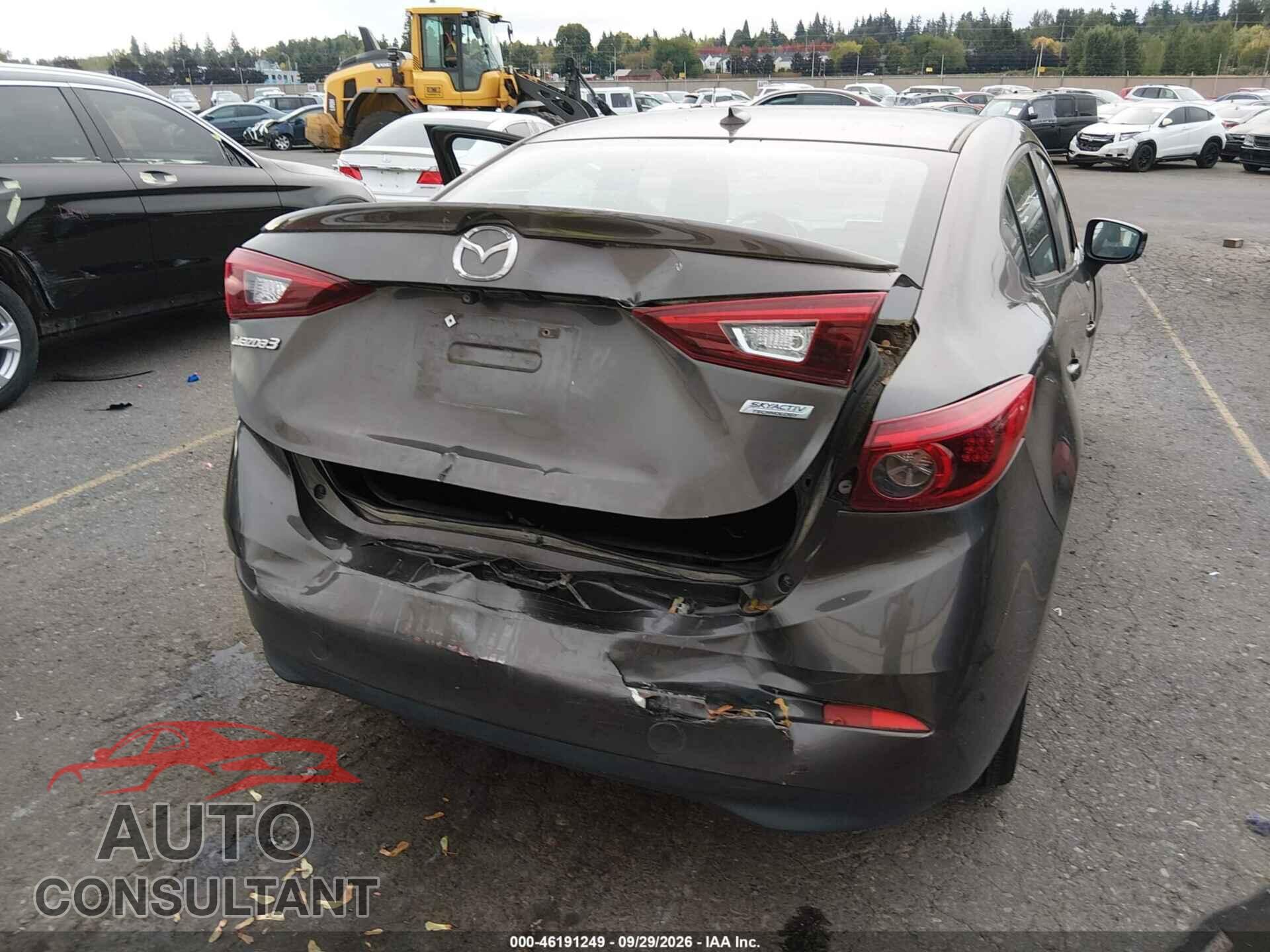 MAZDA MAZDA3 2014 - JM1BM1W32E1121134