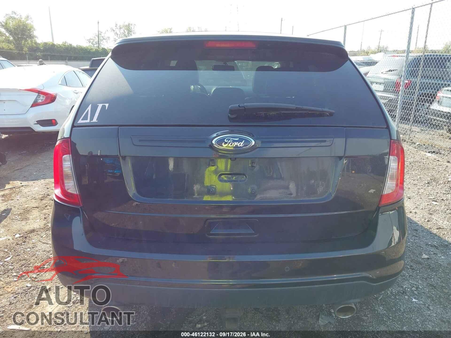 FORD EDGE 2013 - 2FMDK3JC1DBE10702
