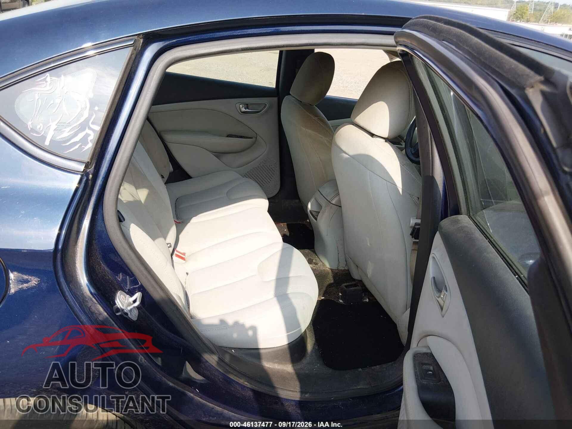DODGE DART 2013 - 1C3CDFBA8DD106256