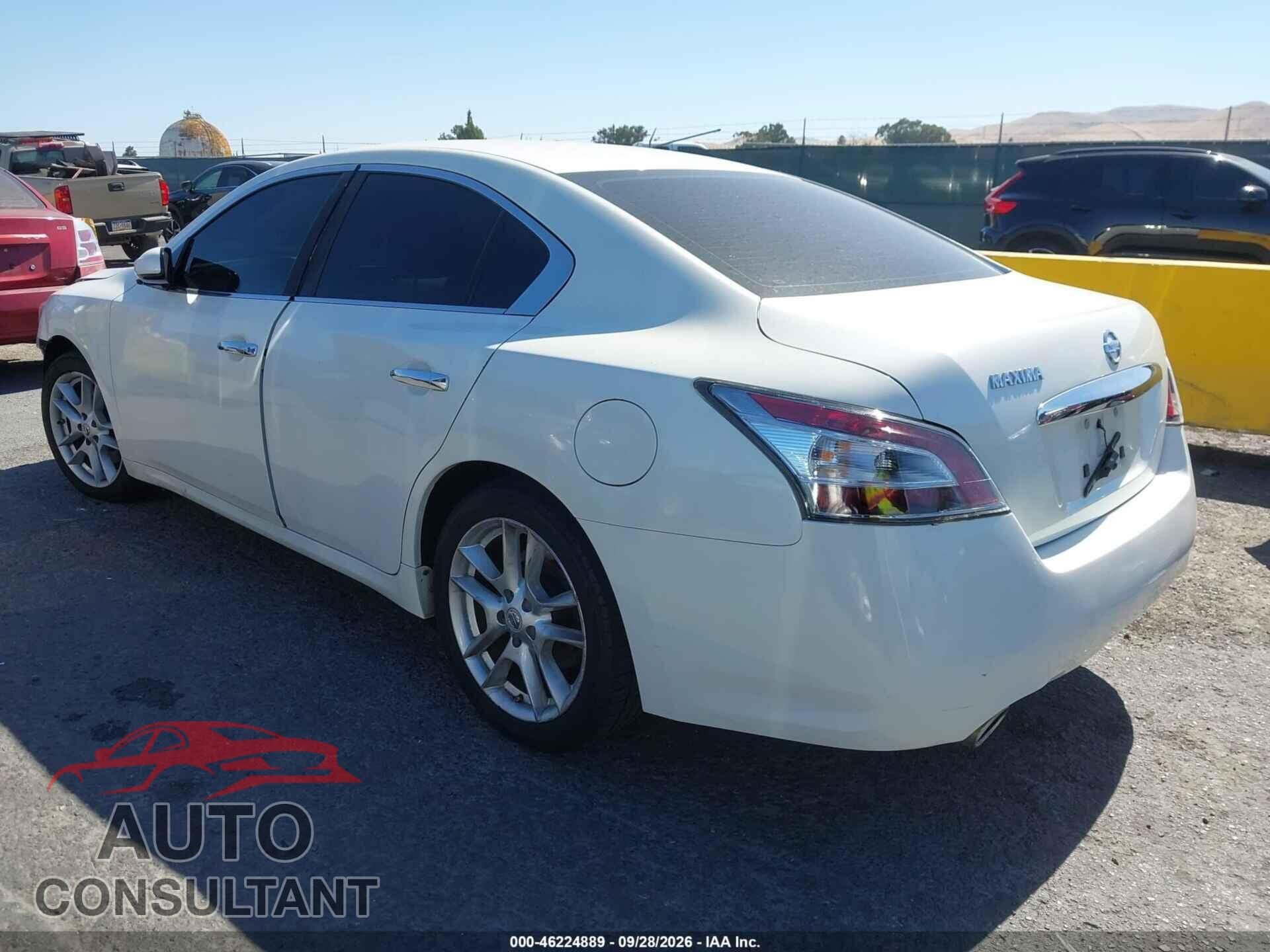 NISSAN MAXIMA 2013 - 1N4AA5AP3DC802191