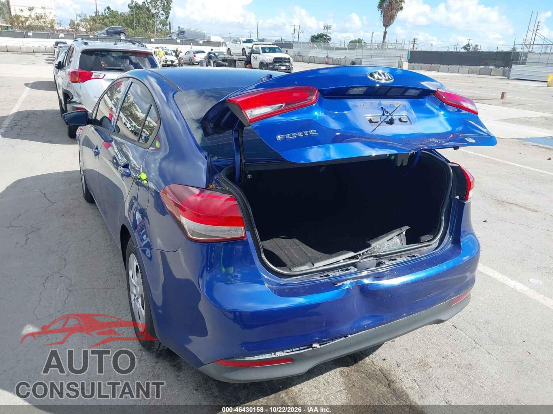 KIA FORTE 2017 - 3KPFK4A78HE044094