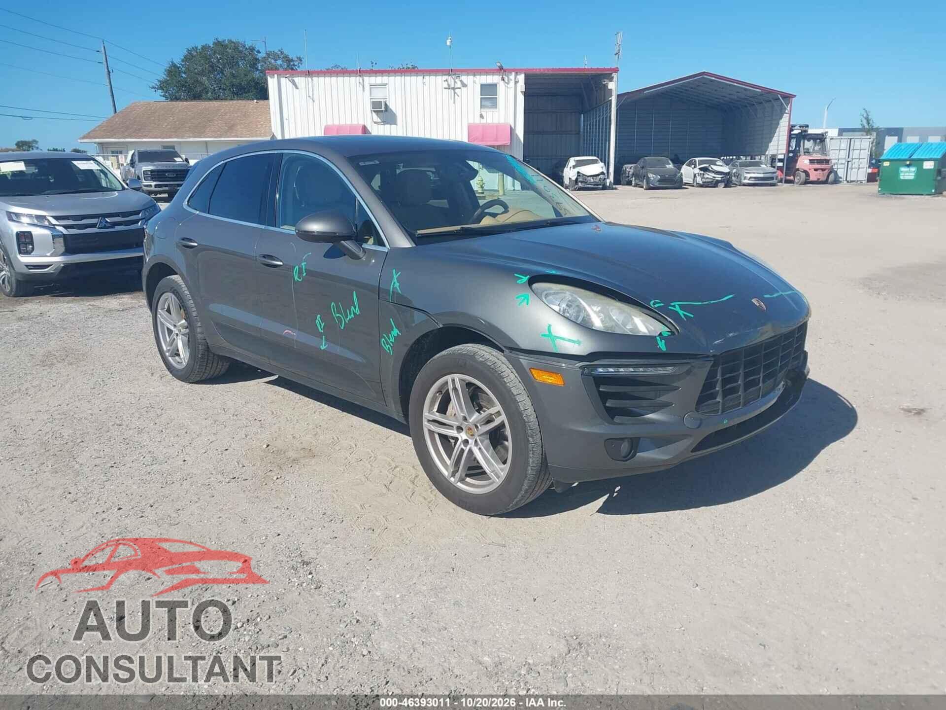PORSCHE MACAN 2015 - WP1AB2A53FLB50372