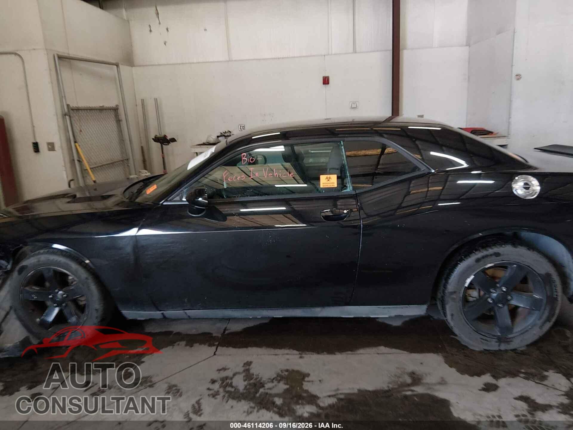DODGE CHALLENGER 2012 - 2C3CDYAGXCH162203