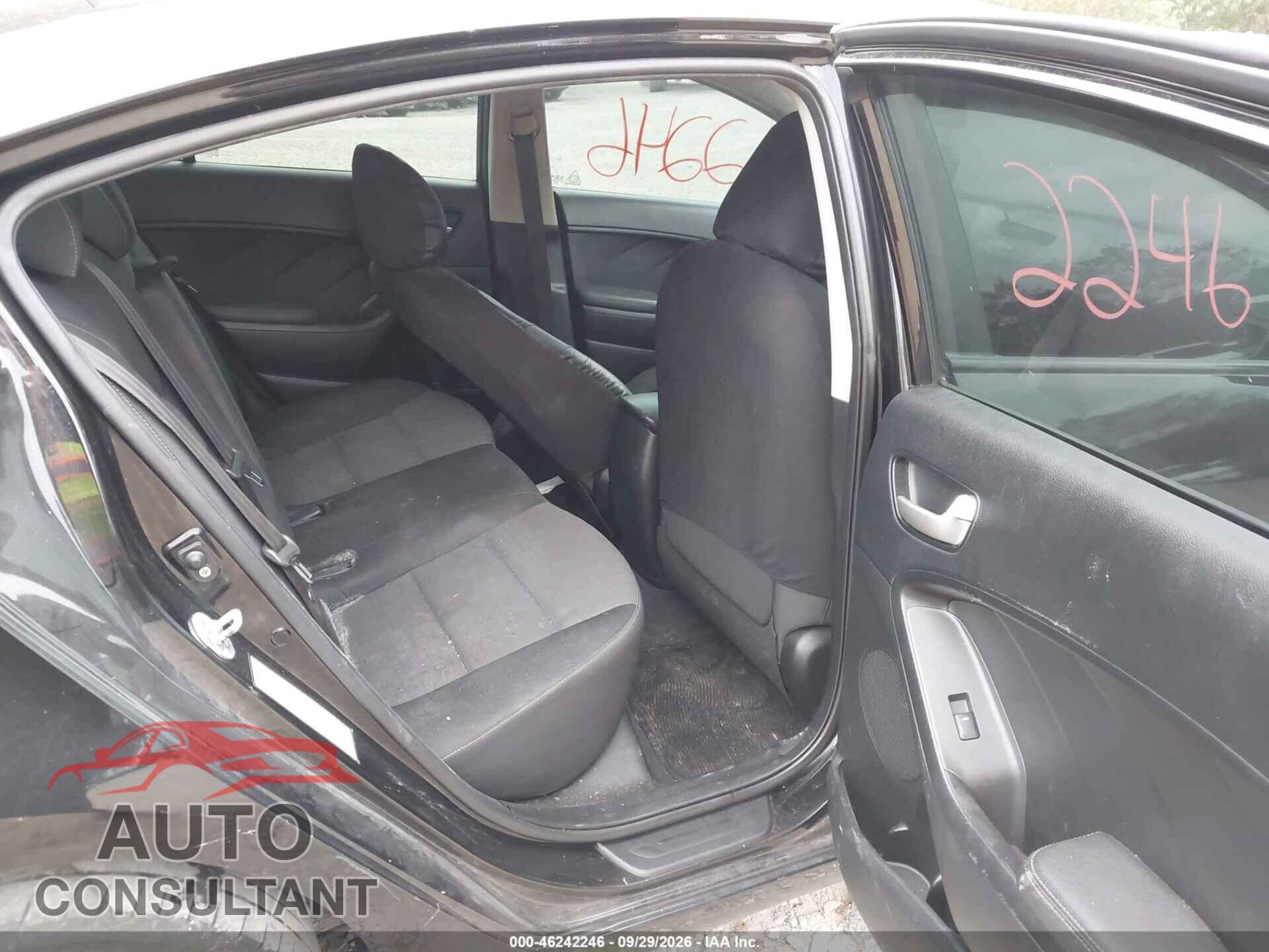 KIA FORTE 2017 - 3KPFL4A73HE066954