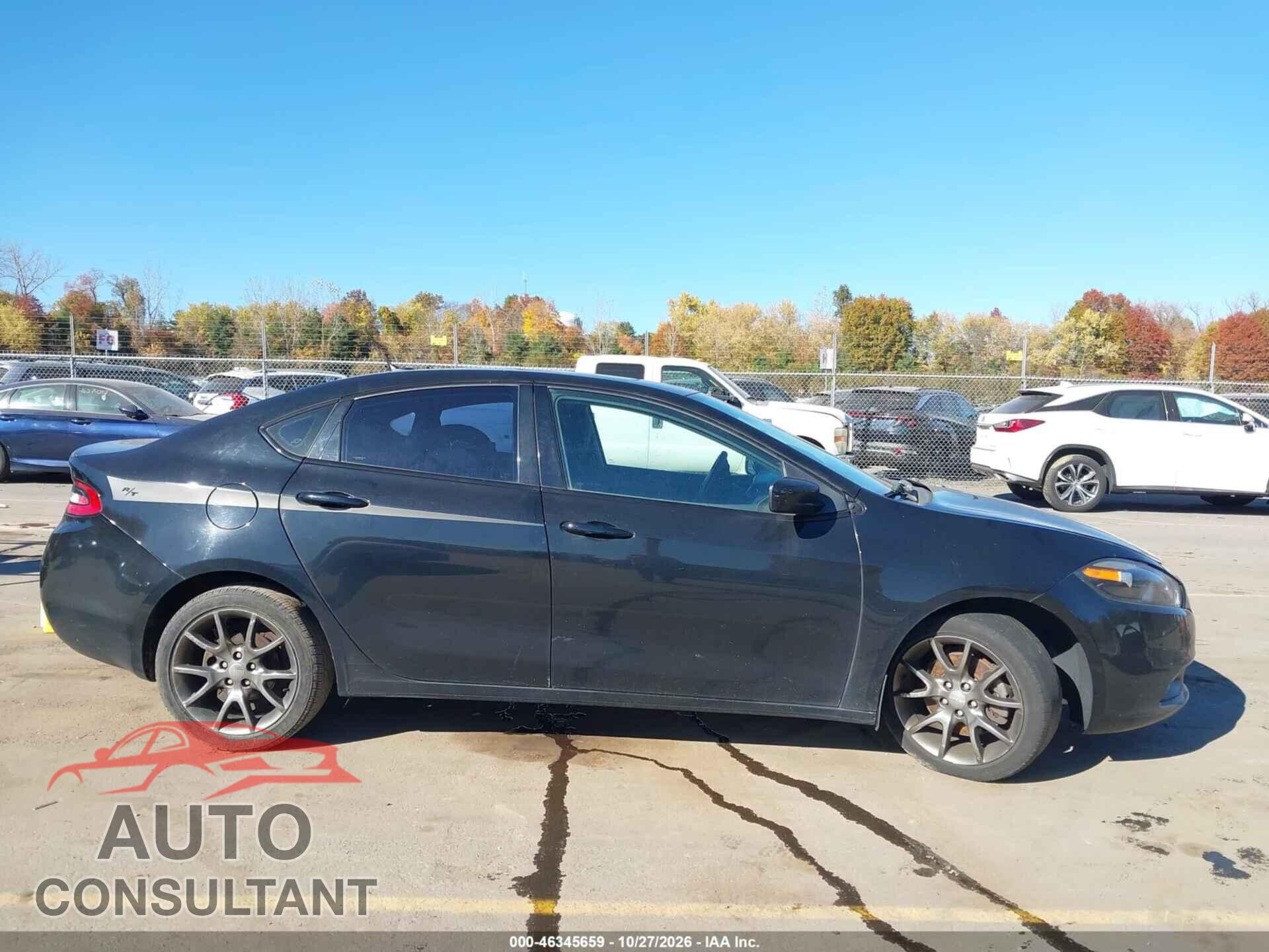 DODGE DART 2013 - 1C3CDFBA8DD340610