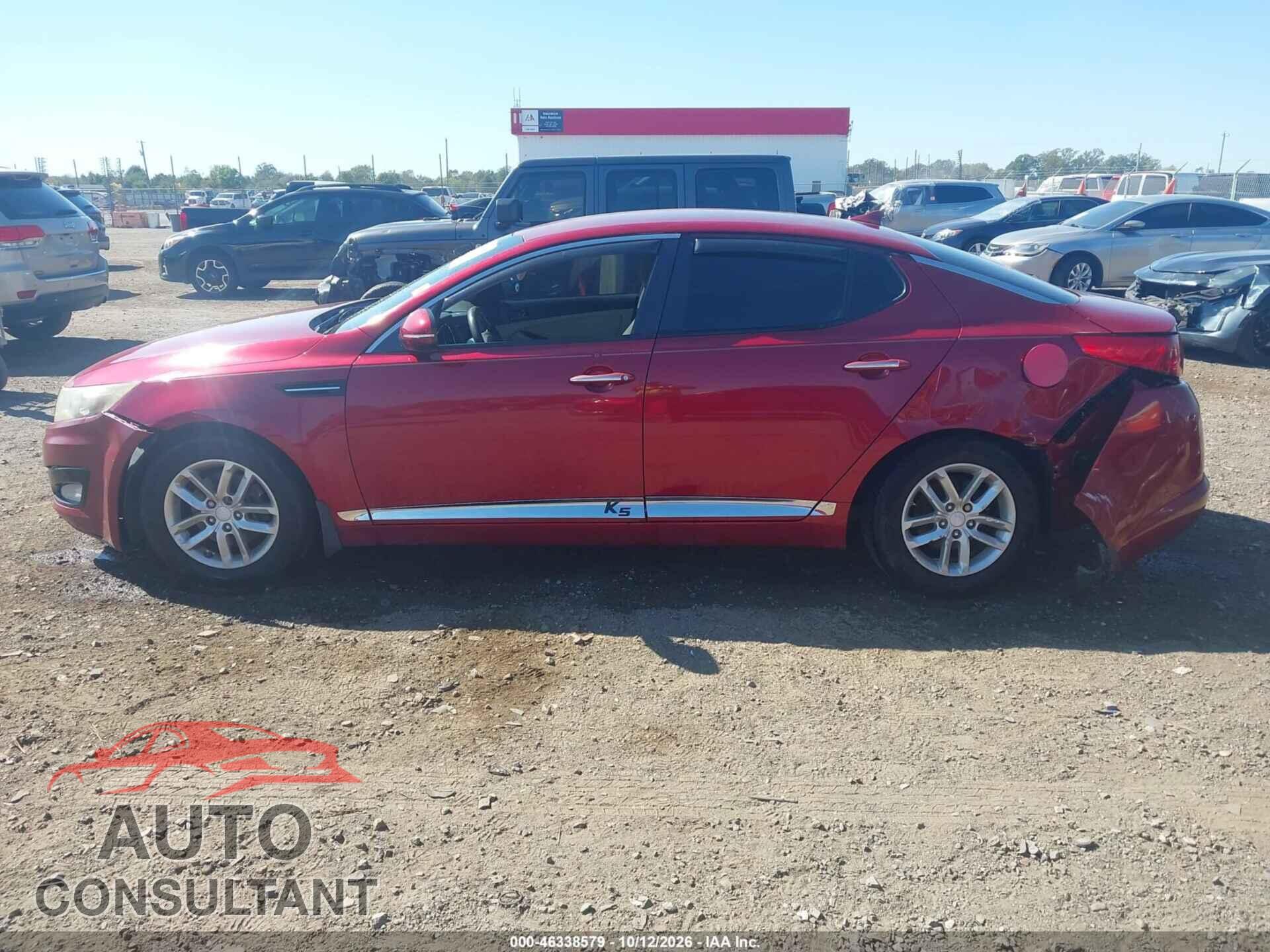 KIA OPTIMA 2012 - 5XXGM4A78CG028797