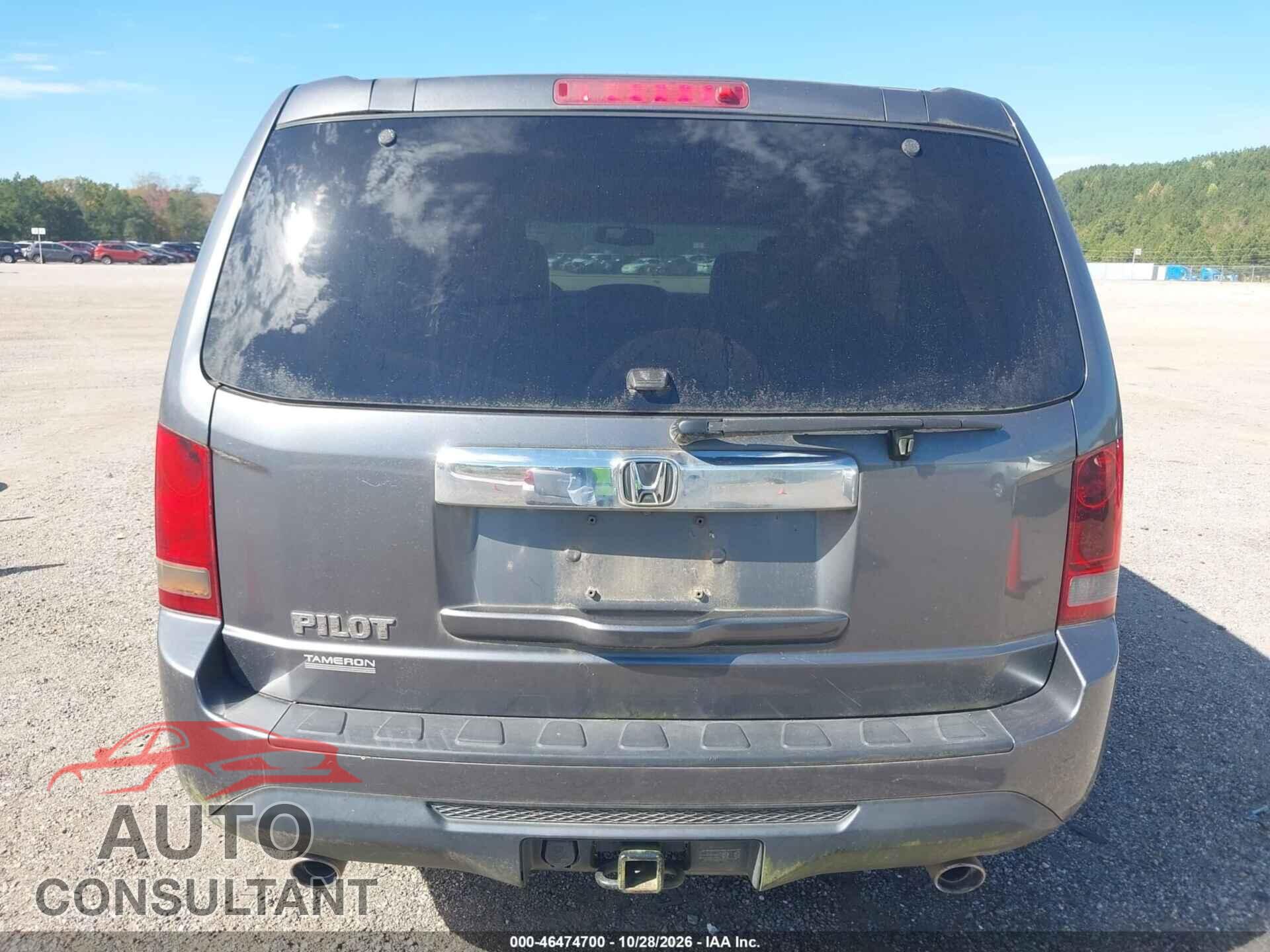 HONDA PILOT 2012 - 5FNYF3H59CB023849