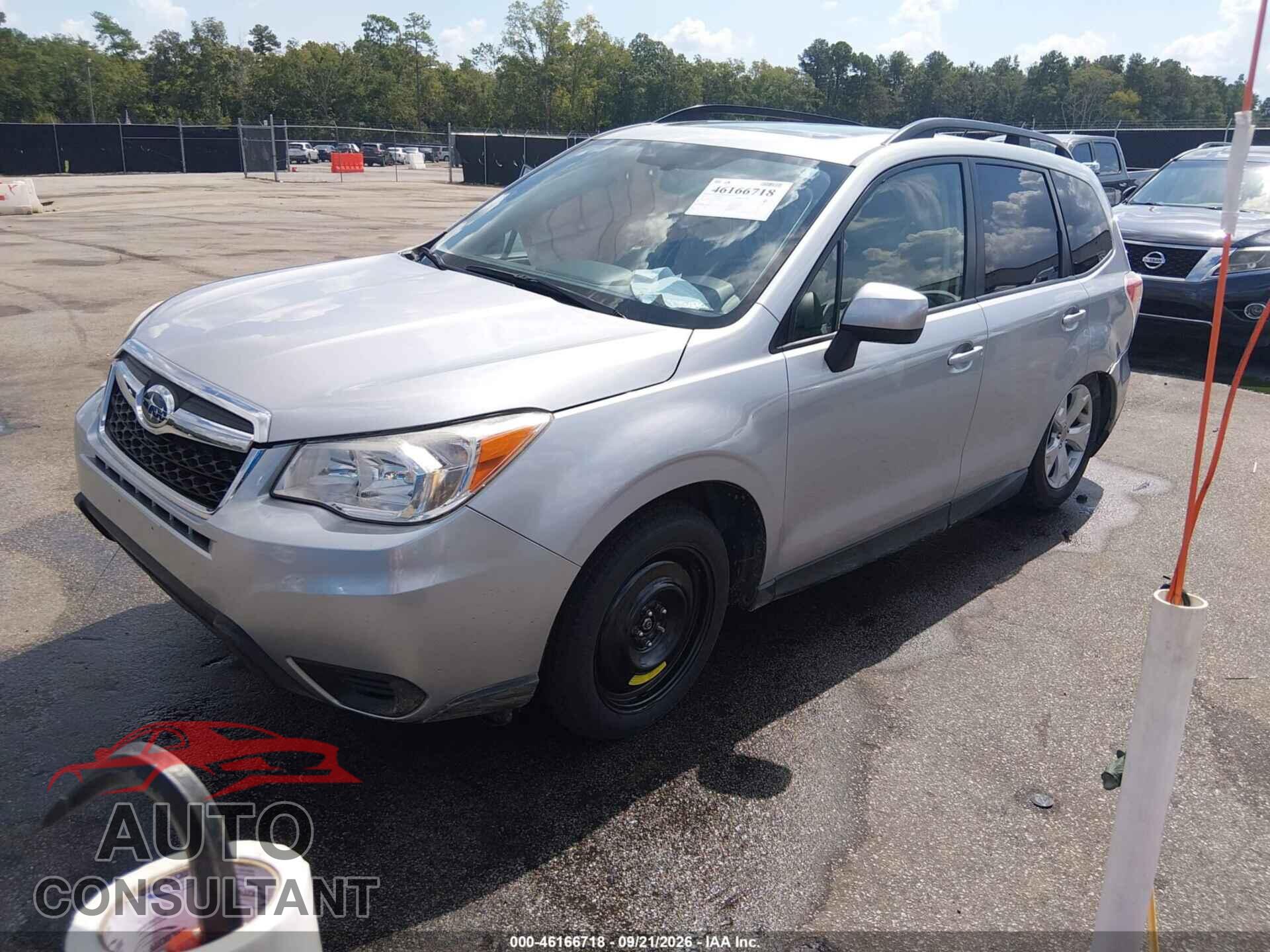 SUBARU FORESTER 2015 - JF2SJADC3FH560395