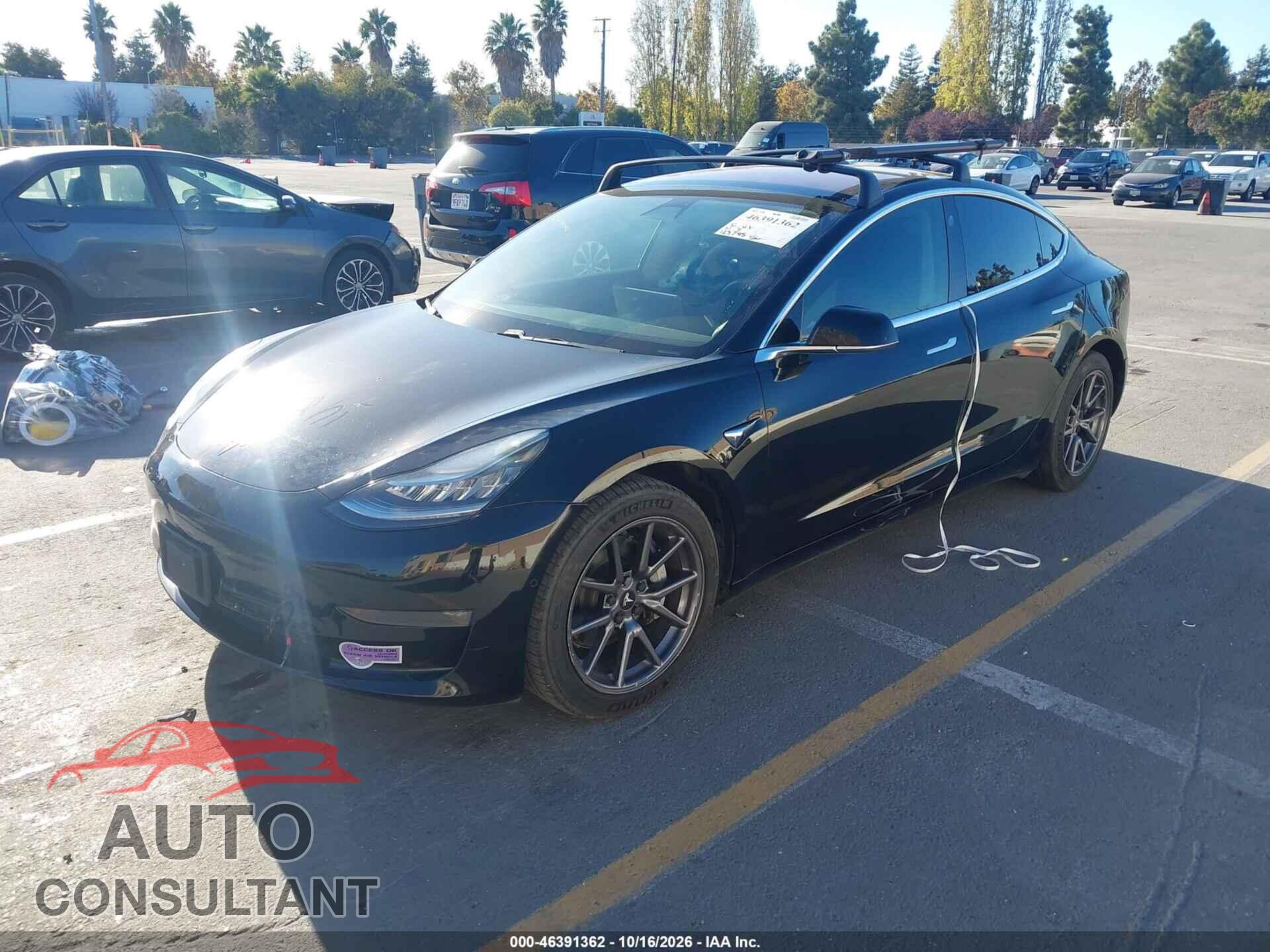 TESLA MODEL 3 2019 - 5YJ3E1EA6KF306257