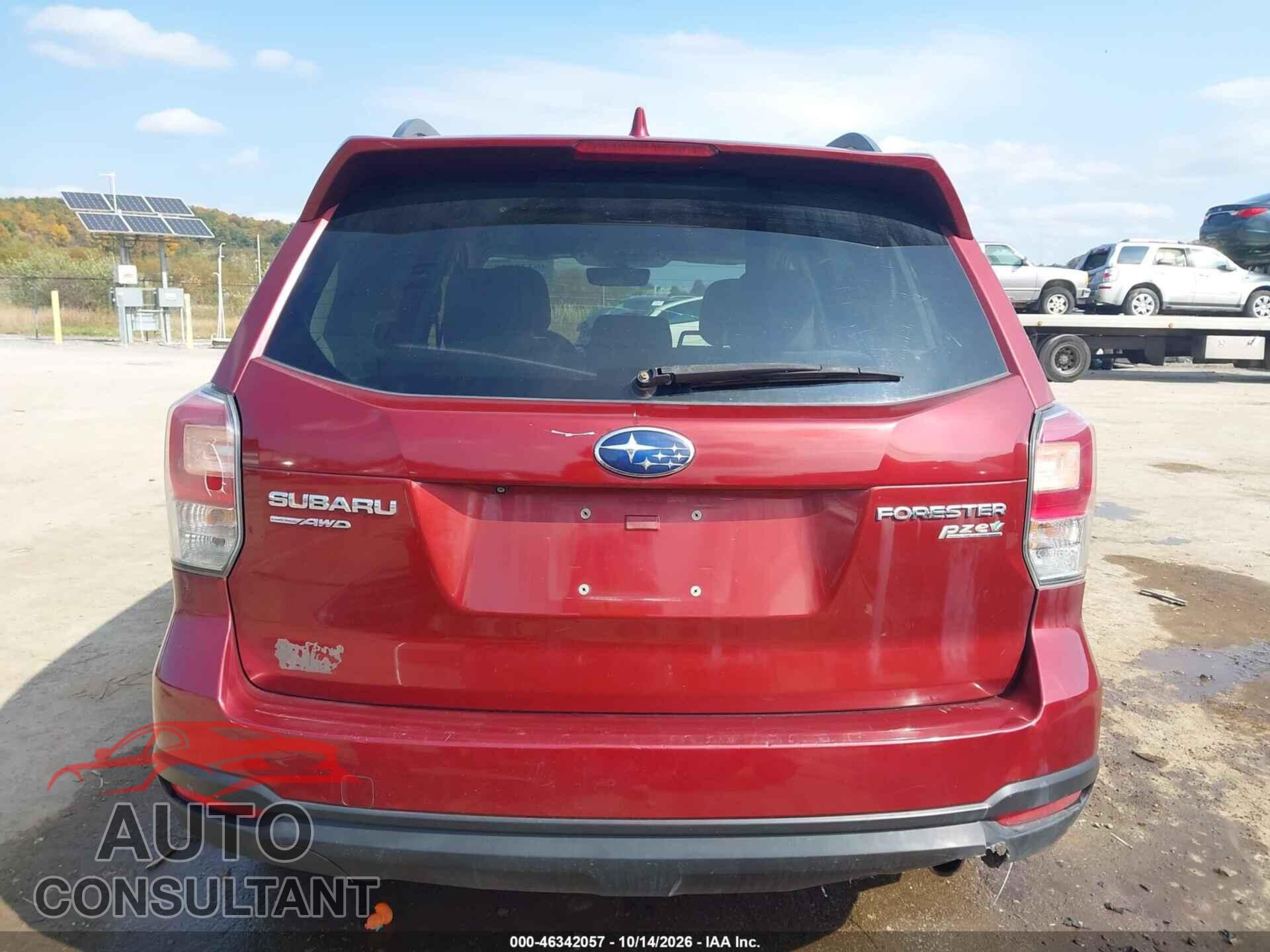 SUBARU FORESTER 2017 - JF2SJAEC8HH404418