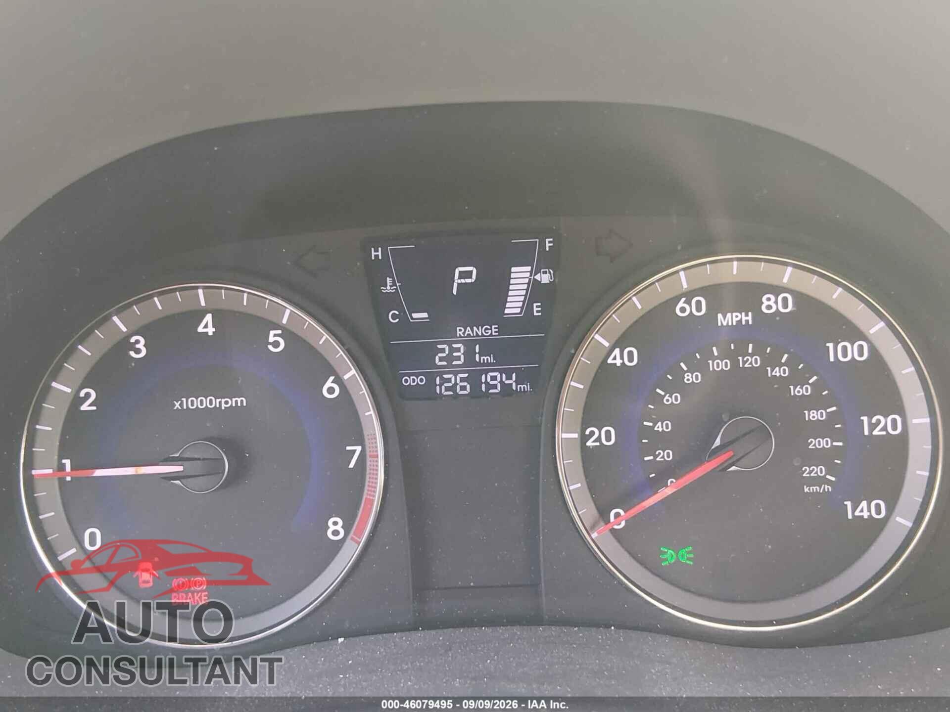 HYUNDAI ACCENT 2013 - KMHCU5AE8DU077752