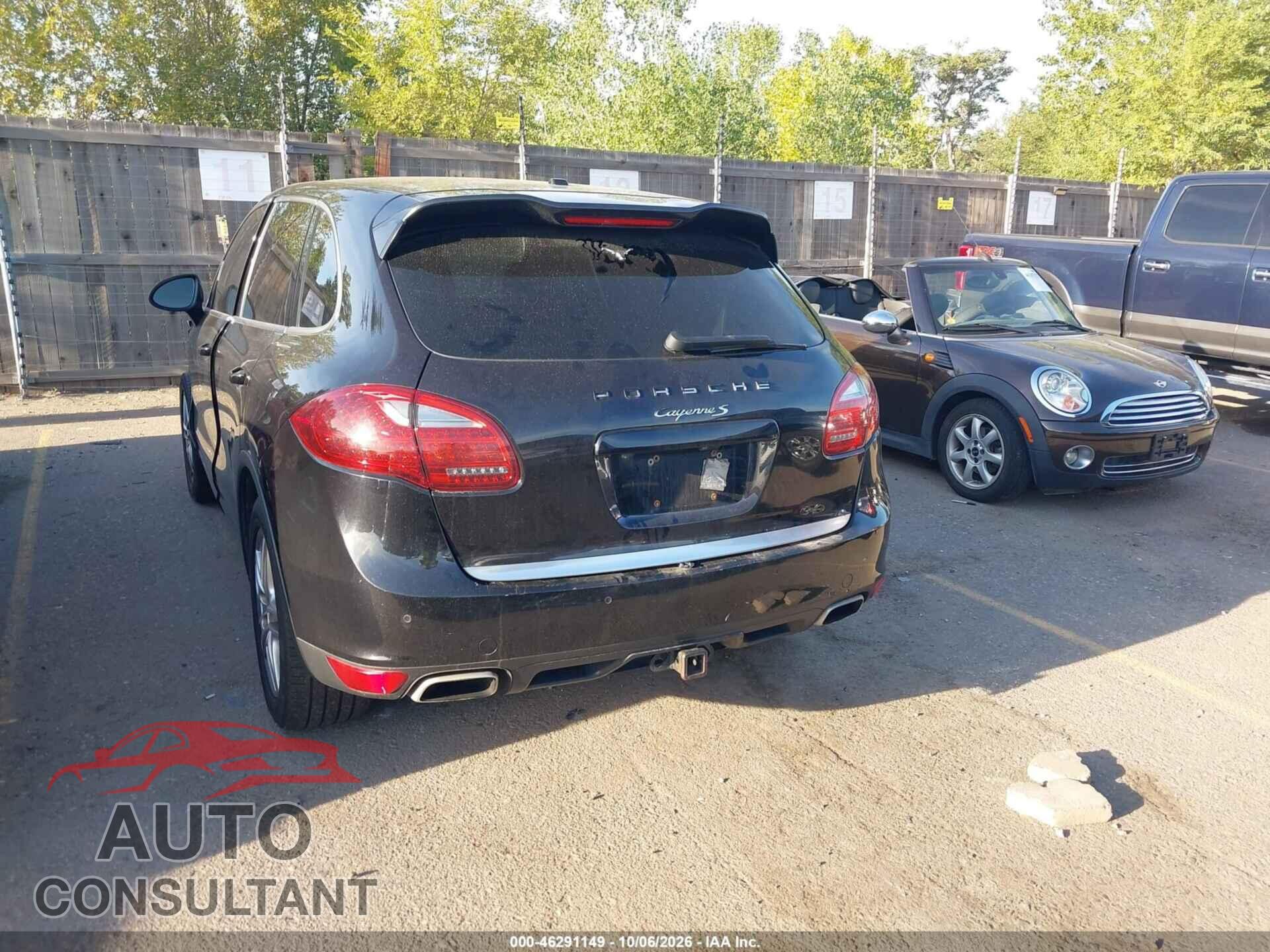 PORSCHE CAYENNE 2012 - WP1AB2A28CLA40158