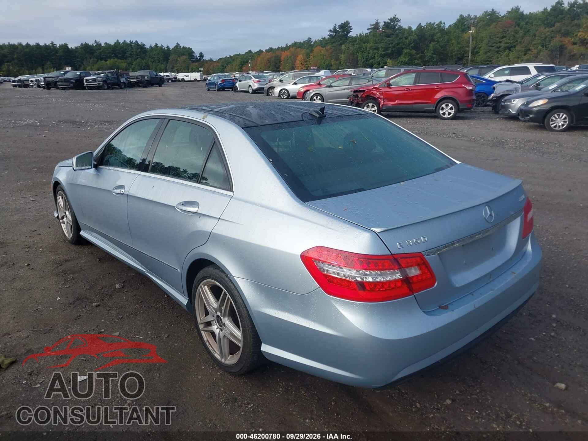 MERCEDES-BENZ E-CLASS 2013 - WDDHF8JB6DA723132