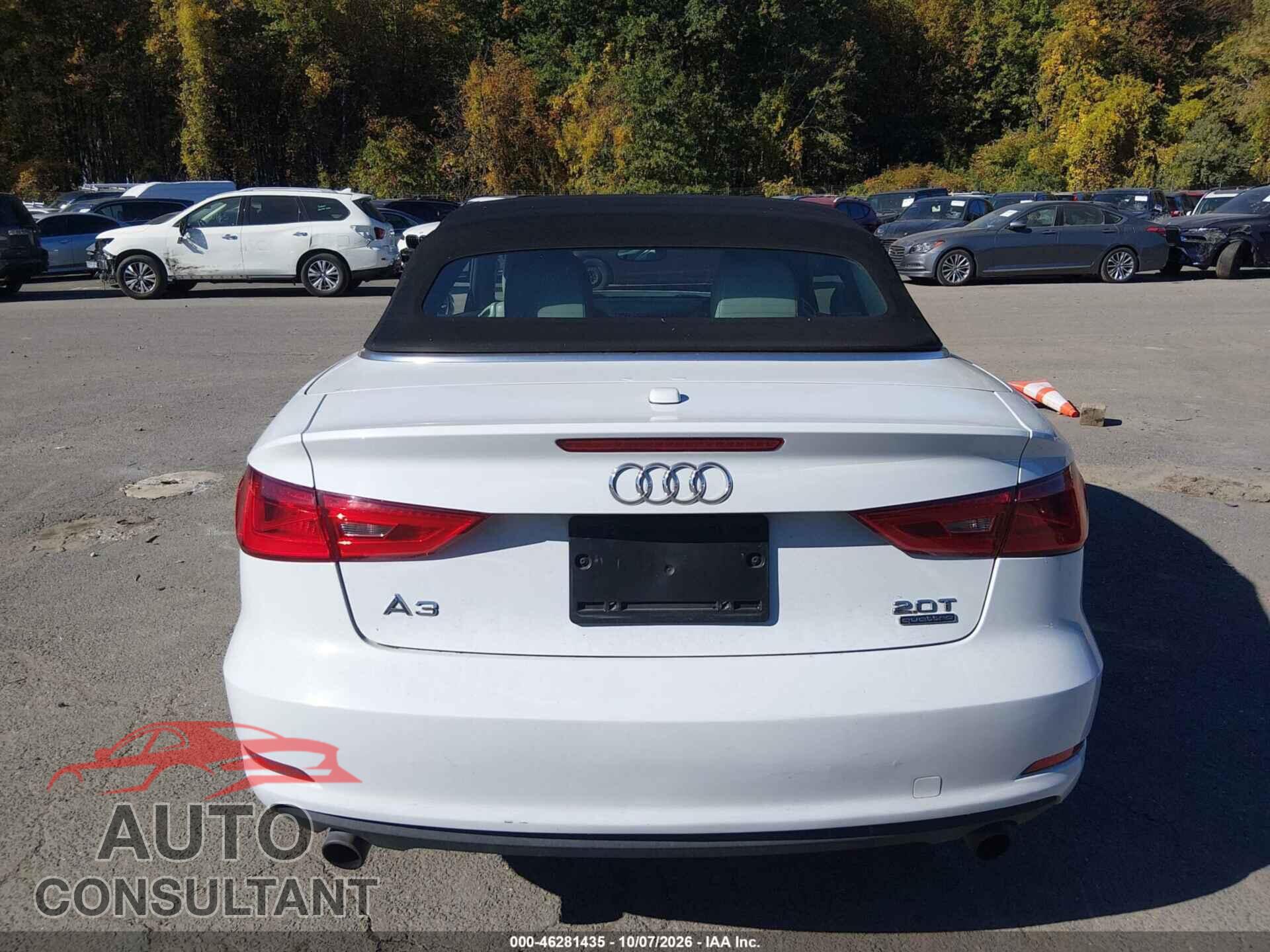 AUDI A3 2015 - WAU7FLFF1F1107861