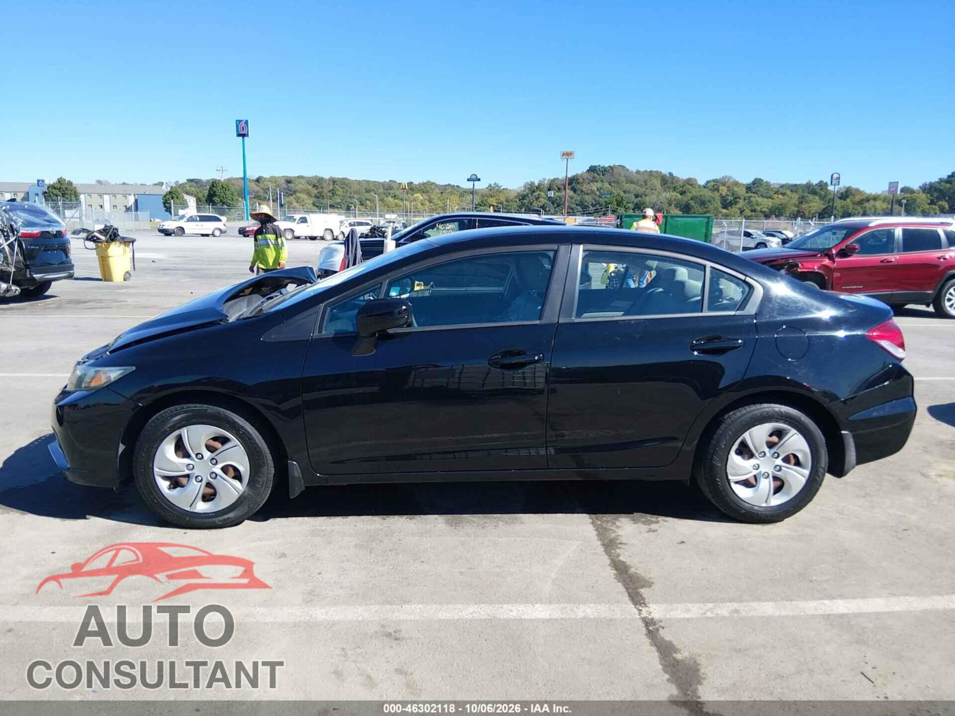 HONDA CIVIC 2014 - 19XFB2F54EE044570