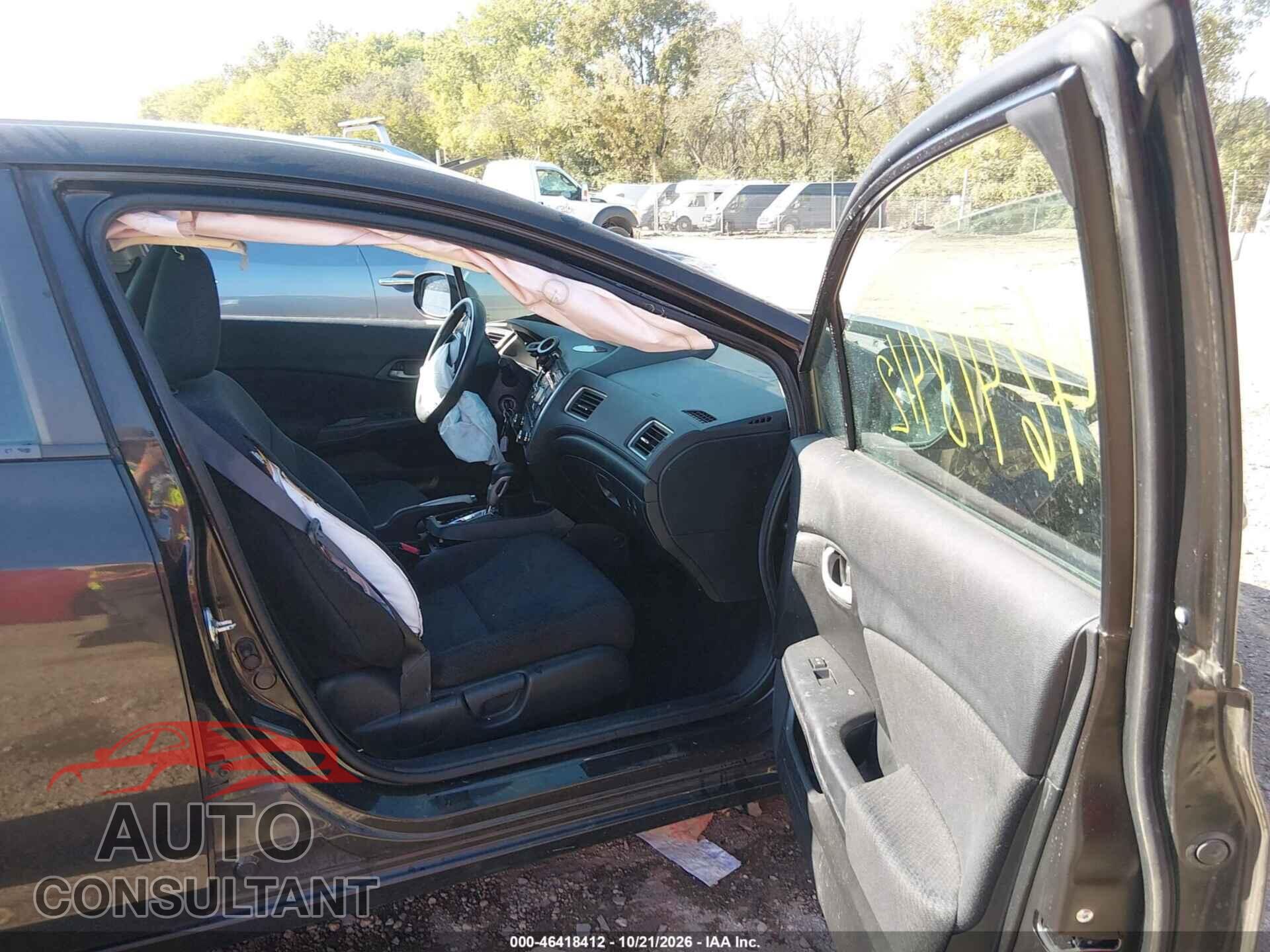 HONDA CIVIC 2013 - 19XFB2F5XDE003486