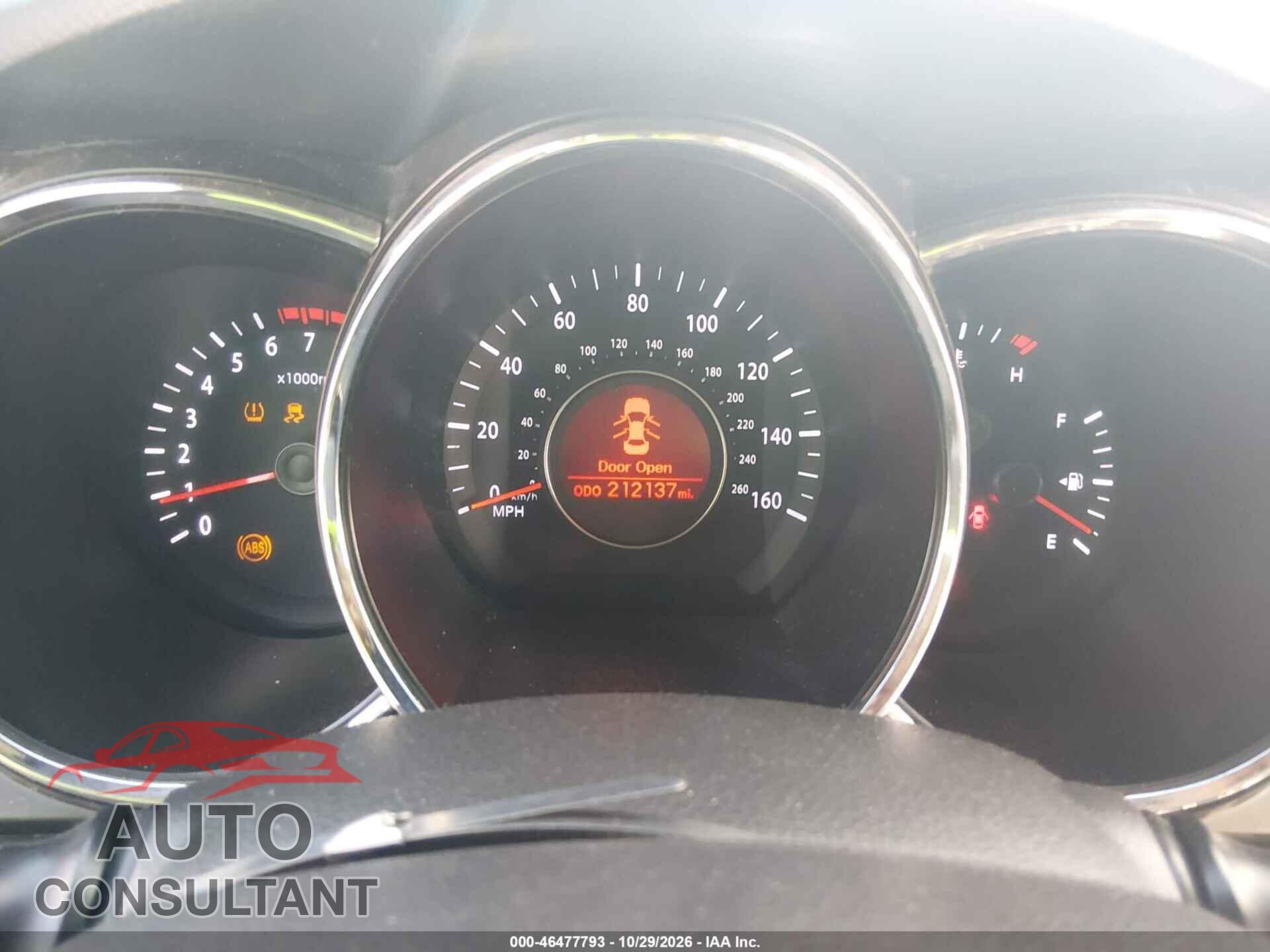 KIA OPTIMA 2011 - KNAGN4A71B5165657