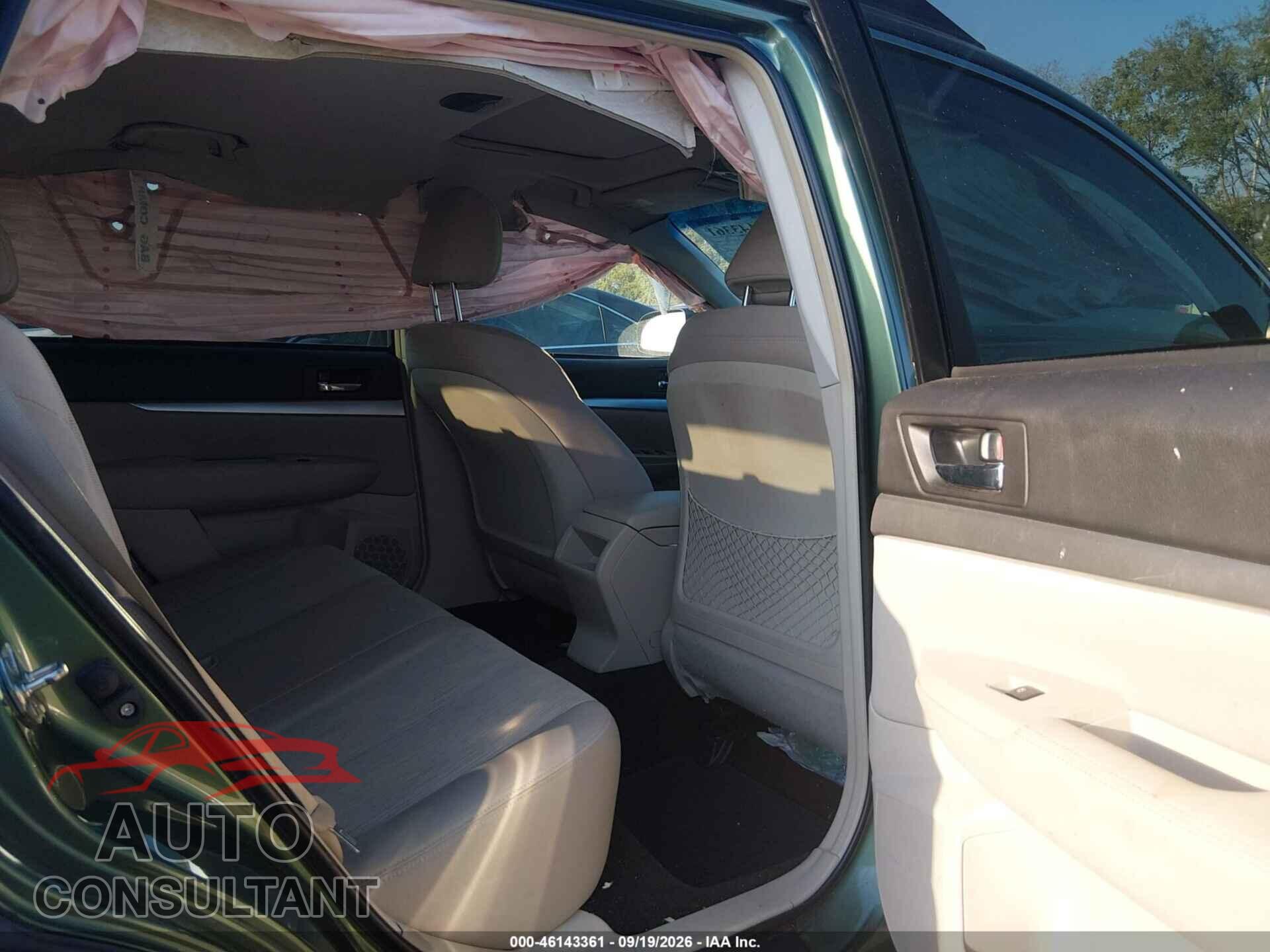 SUBARU OUTBACK 2014 - 4S4BRCDC4E3308519