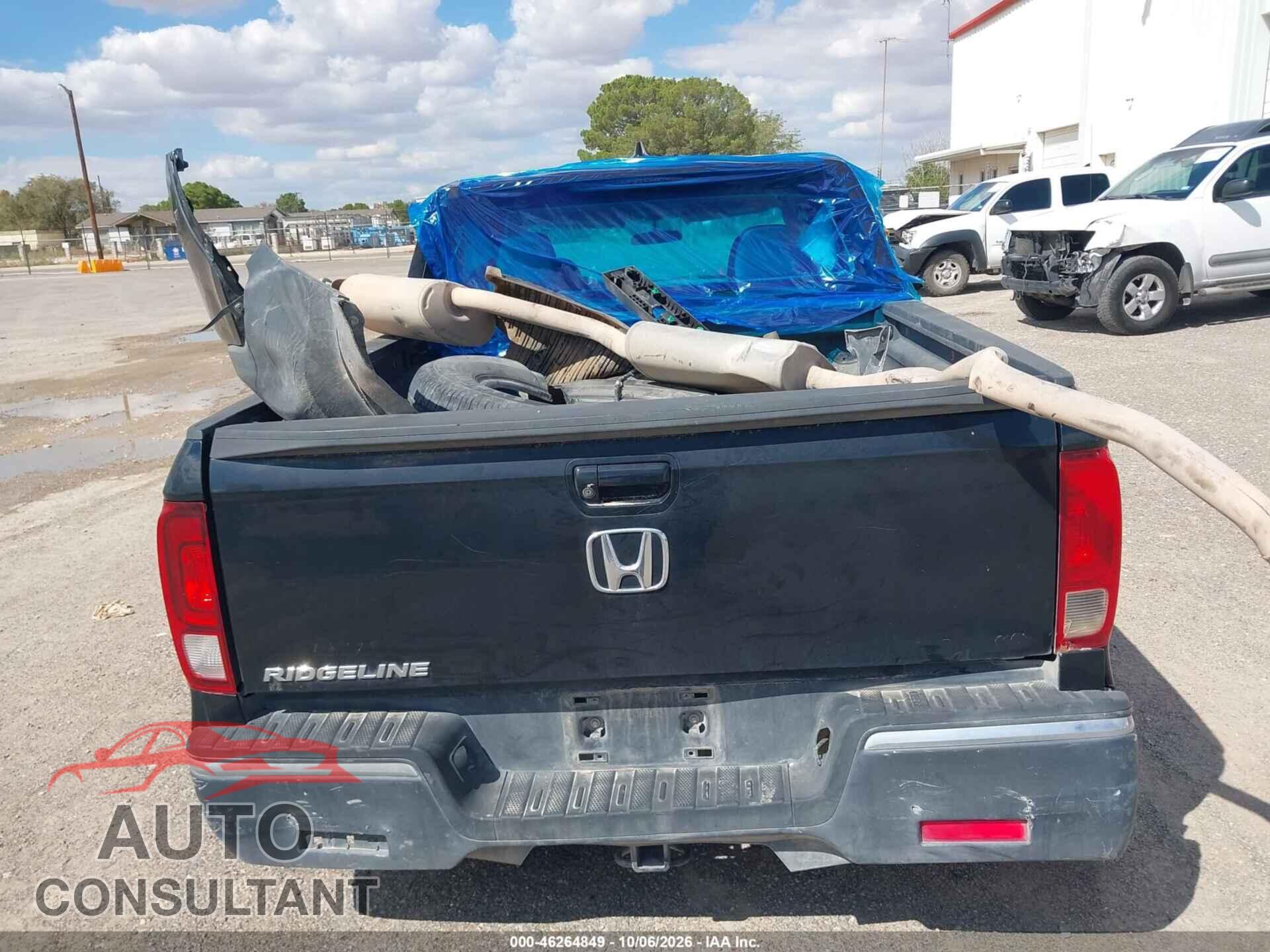 HONDA RIDGELINE 2017 - 5FPYK2F54HB001054