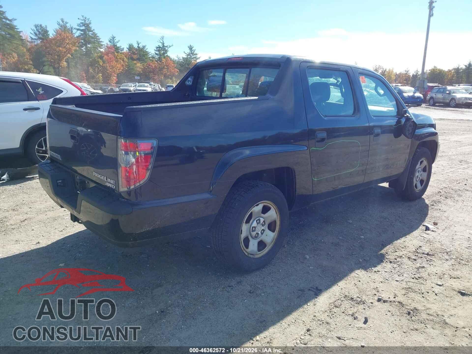 HONDA RIDGELINE 2013 - 5FPYK1F29DB016630