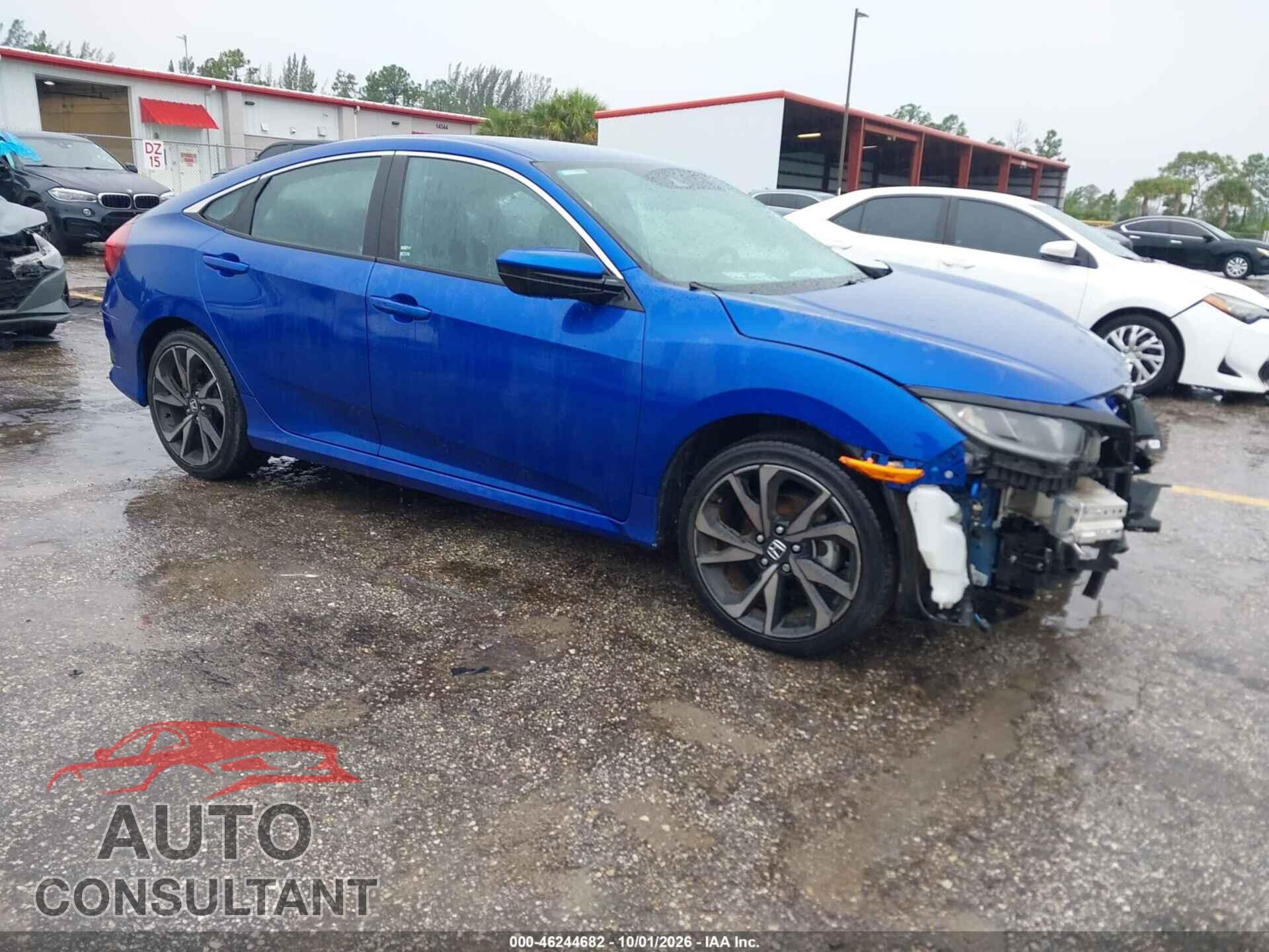 HONDA CIVIC 2019 - 2HGFC2F89KH602356