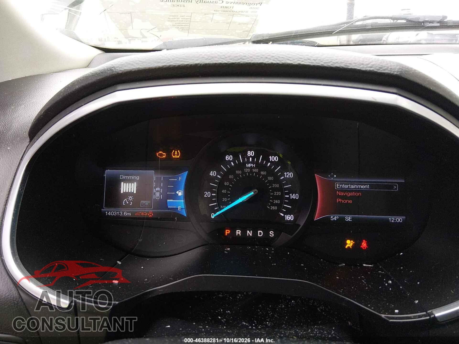 FORD EDGE 2016 - 2FMPK4AP3GBB17104