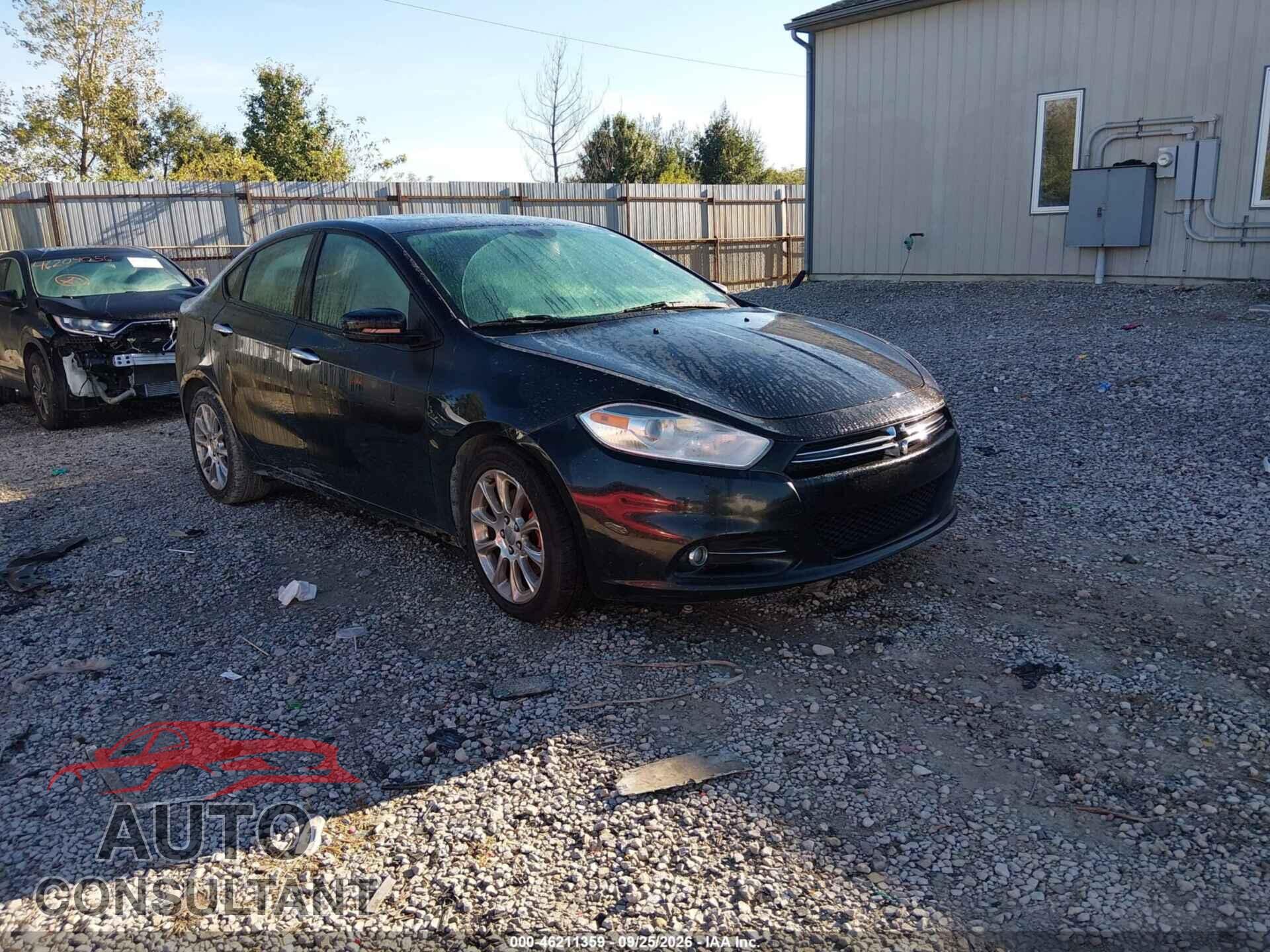DODGE DART 2013 - 1C3CDFCH9DD231648