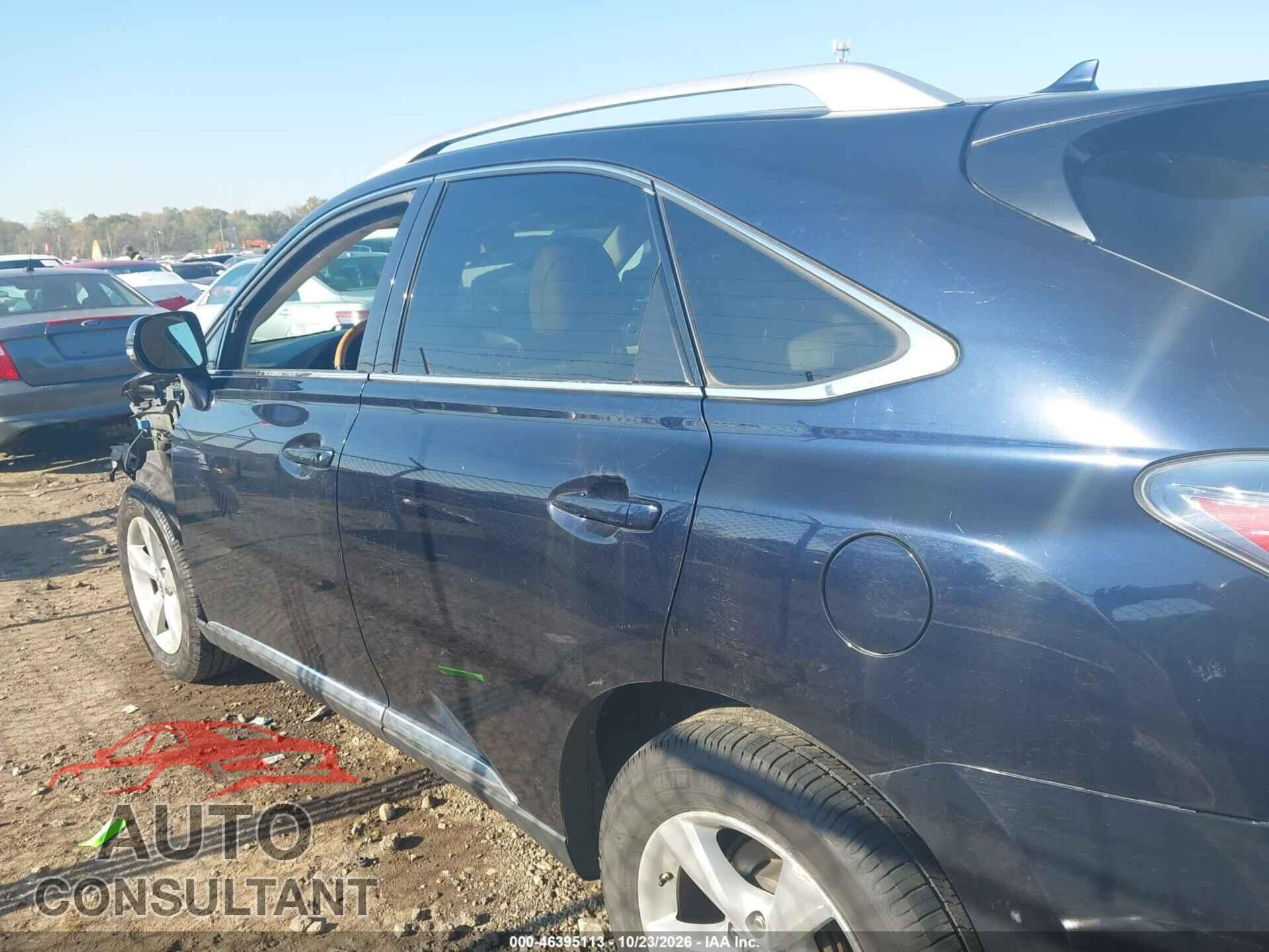 LEXUS RX 350 2010 - 2T2BK1BA0AC012957