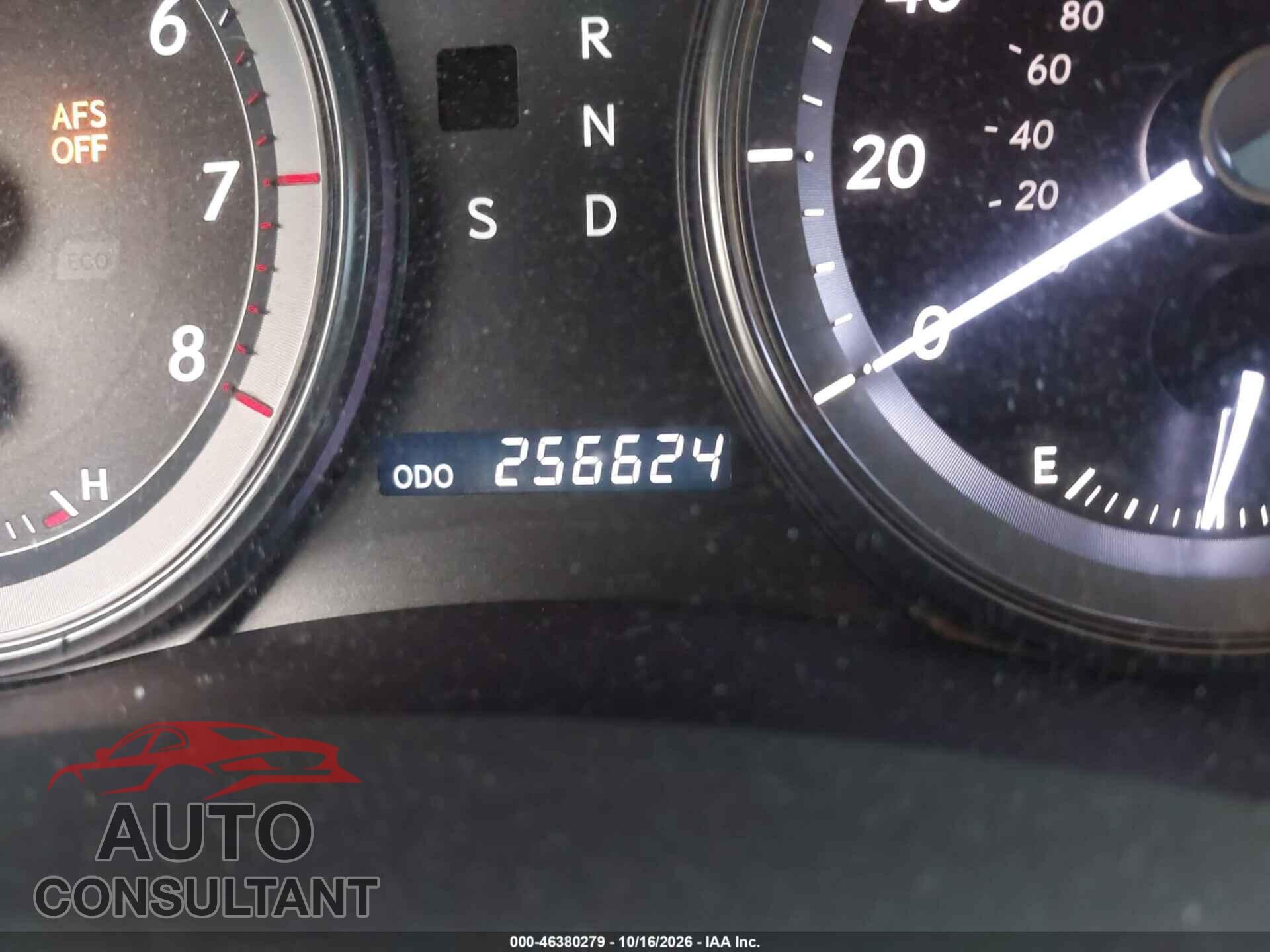 LEXUS ES 350 2010 - JTHBK1EG2A2345548