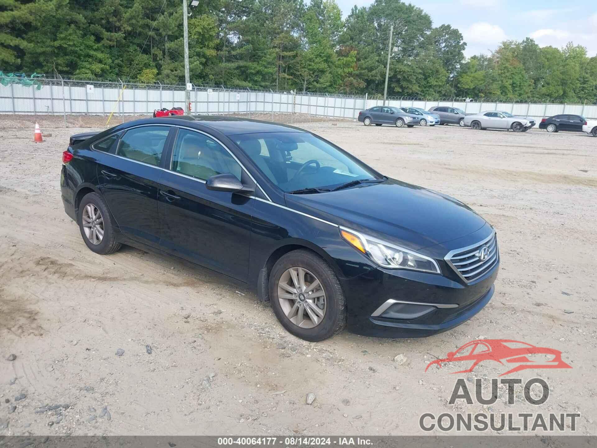 HYUNDAI SONATA 2017 - 5NPE24AF1HH507174