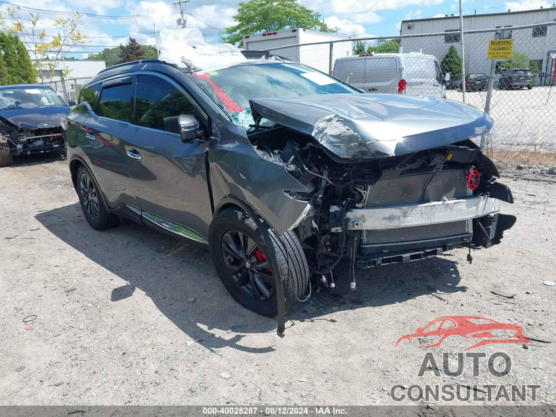 NISSAN MURANO 2017 - 5N1AZ2MH7HN183249