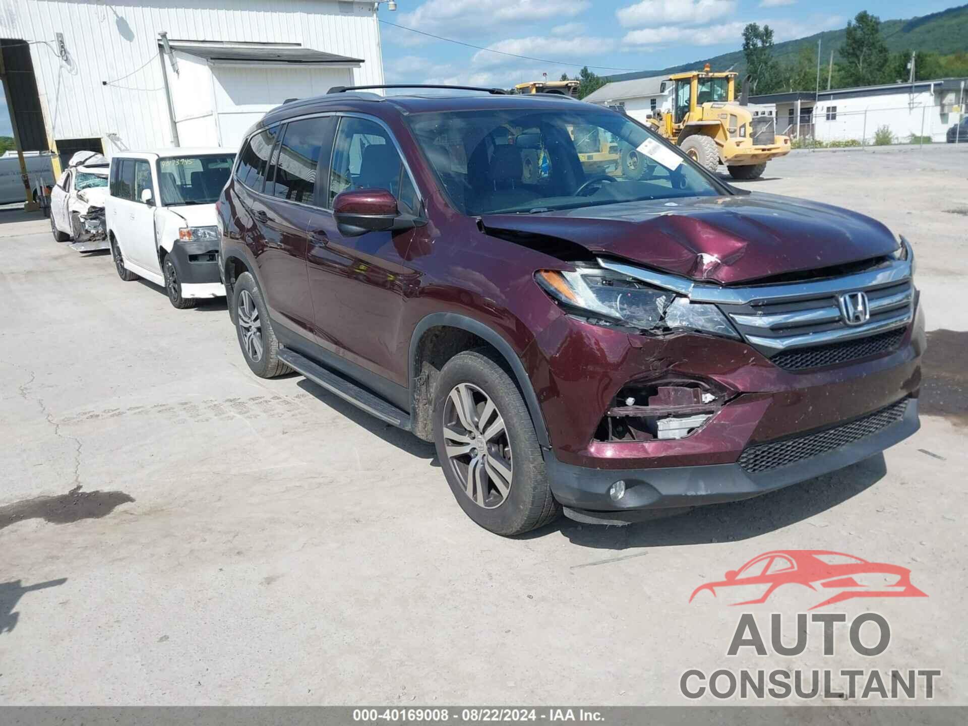 HONDA PILOT 2017 - 5FNYF6H55HB022206