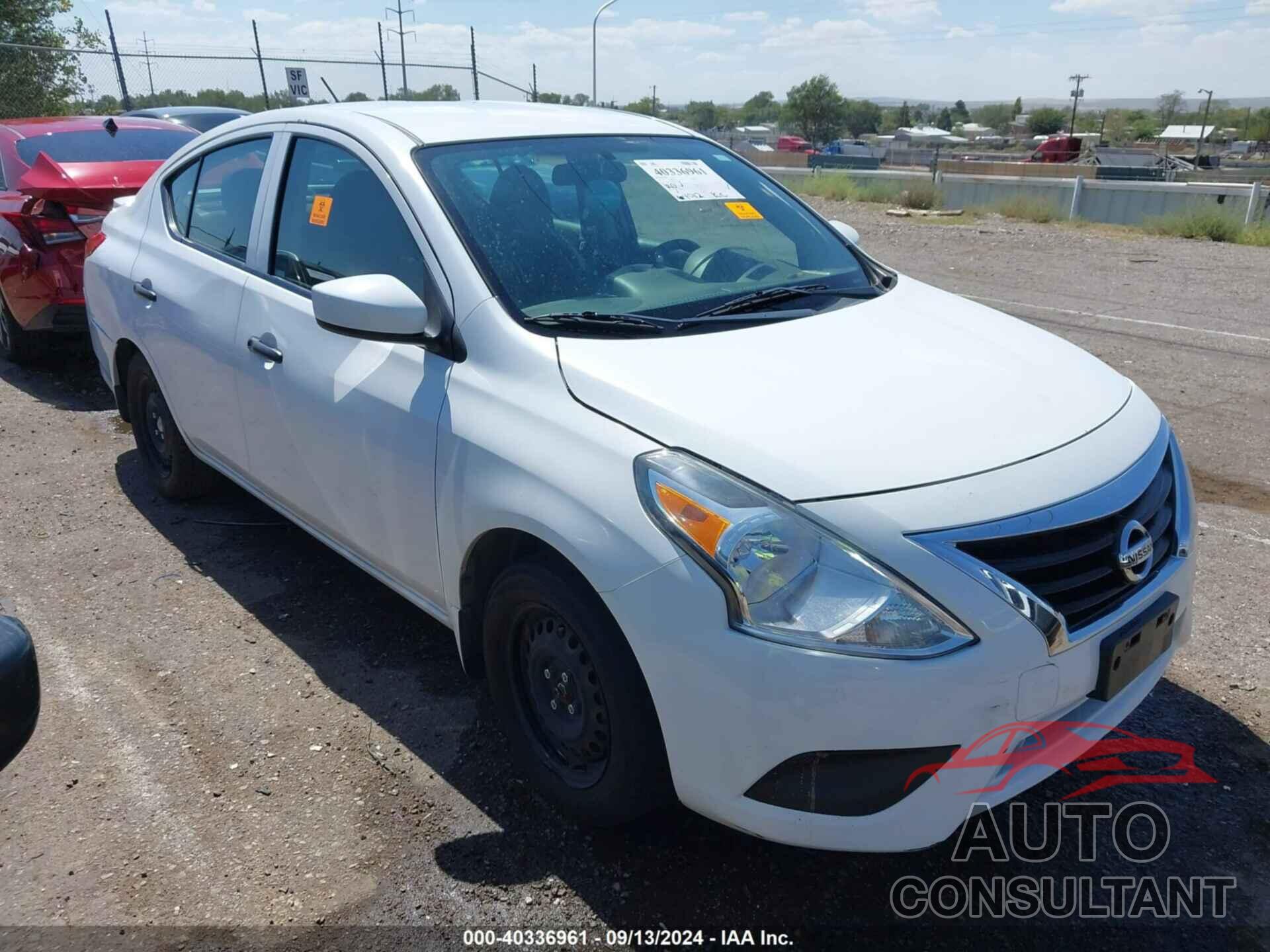 NISSAN VERSA 2017 - 3N1CN7APXHL901820