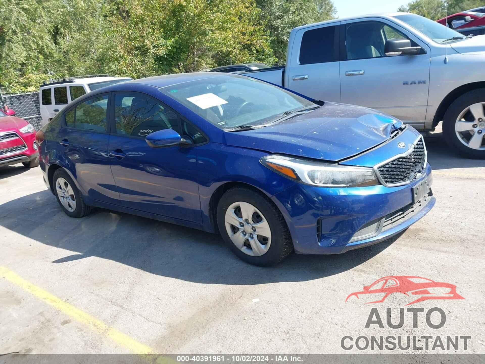 KIA FORTE 2017 - 3KPFK4A73HE110678