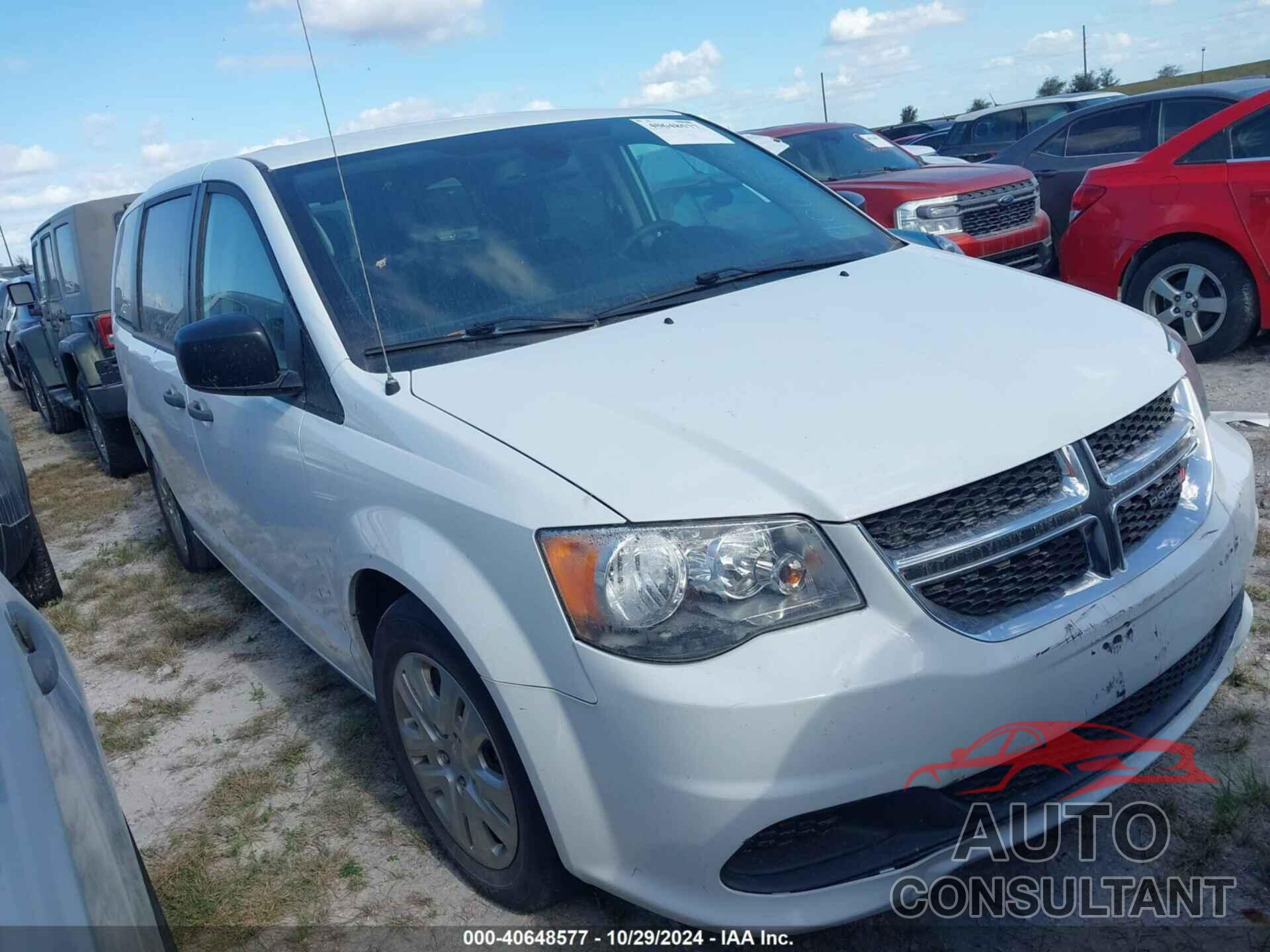 DODGE GRAND CARAVAN 2019 - 2C4RDGBG7KR559374