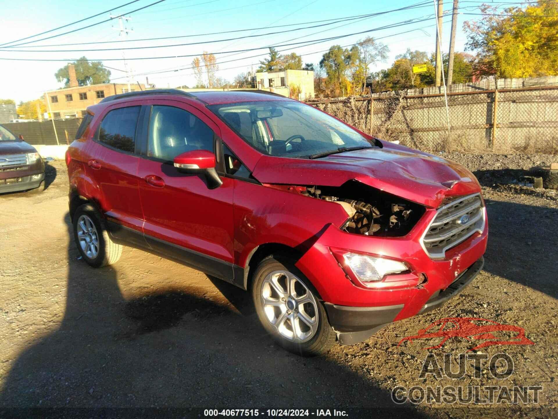 FORD ECOSPORT 2020 - MAJ3S2GE8LC394473