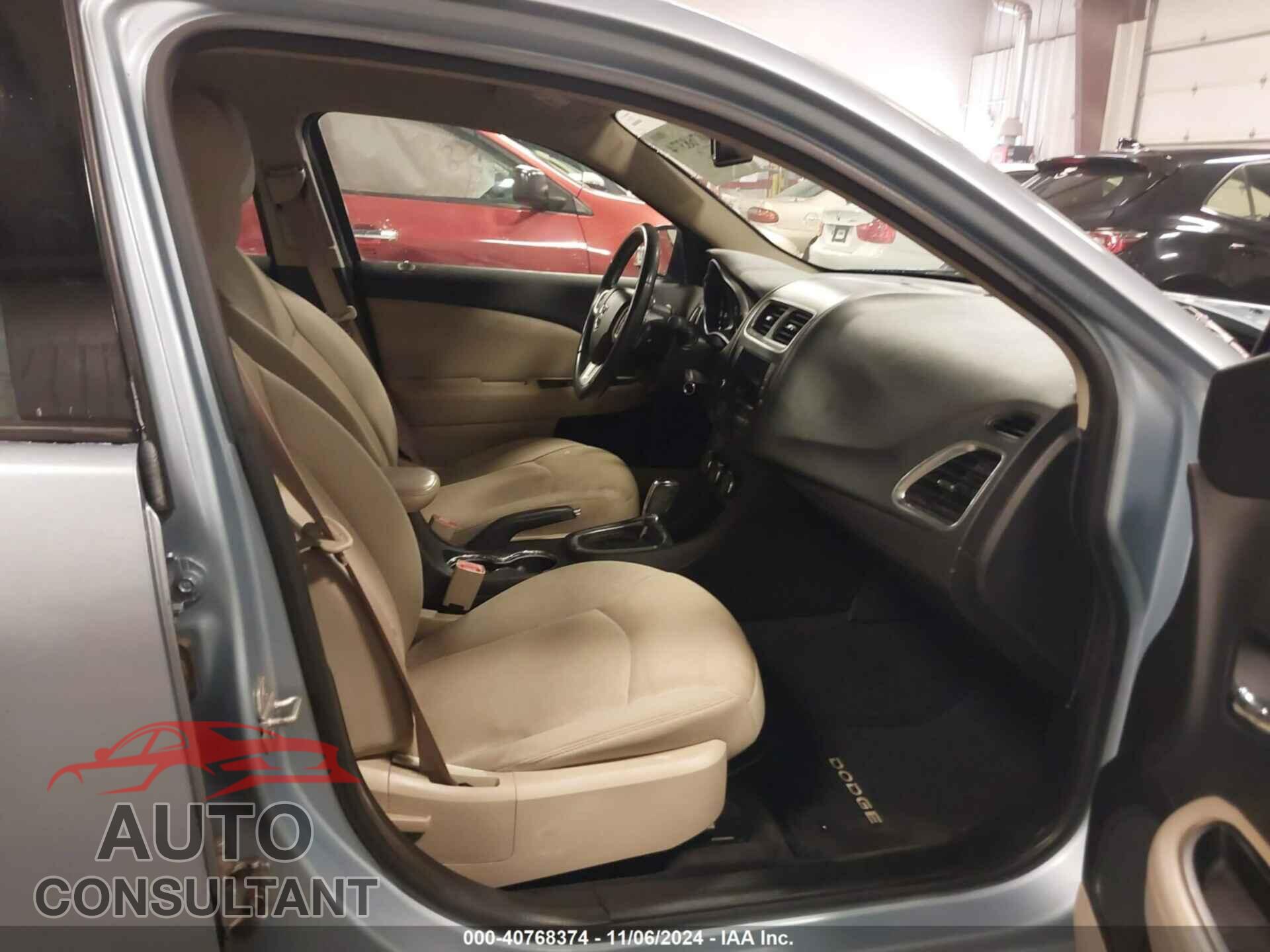 DODGE AVENGER 2013 - 1C3CDZCB2DN506350