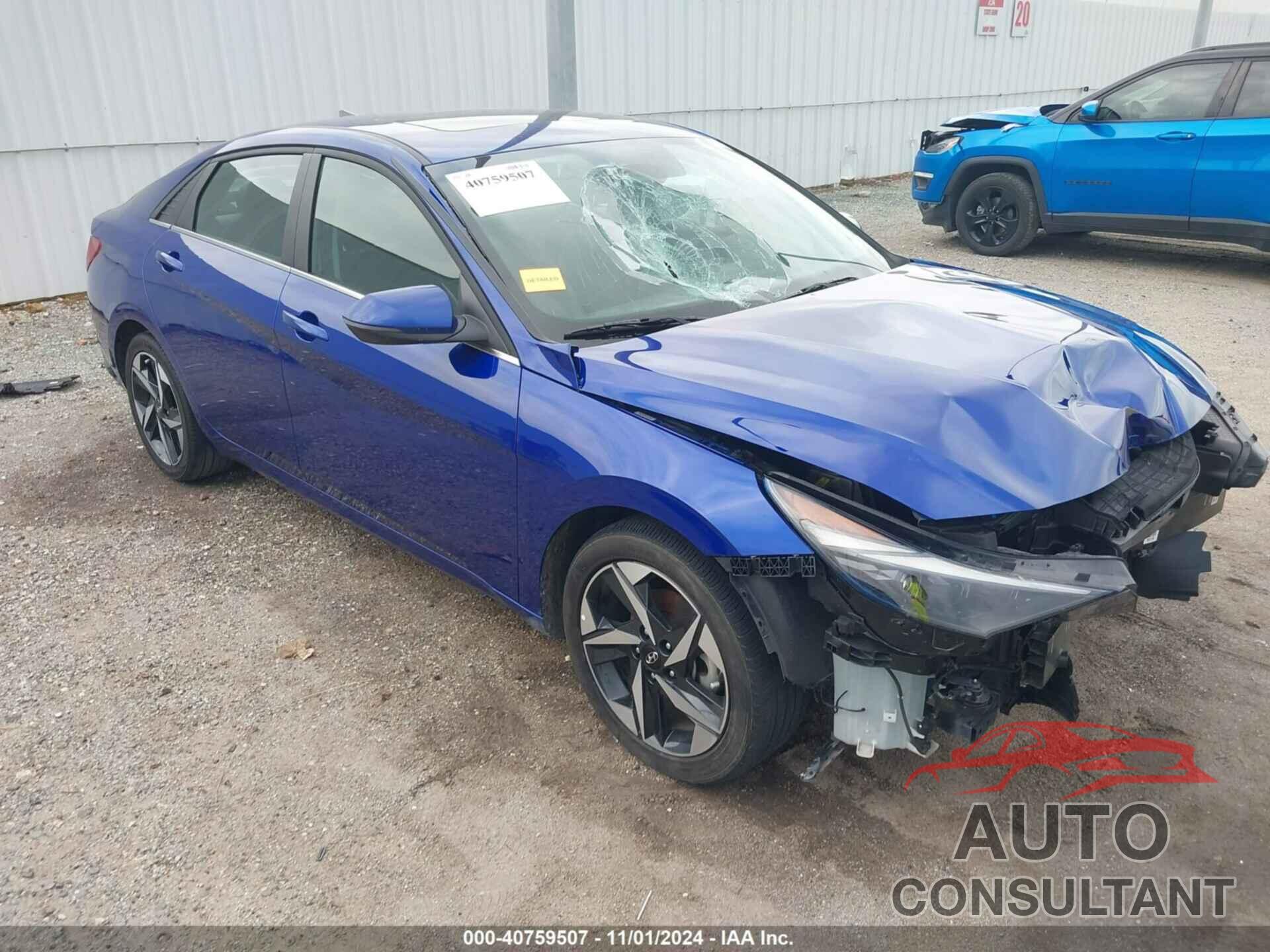 HYUNDAI ELANTRA 2023 - KMHLP4AG4PU372483