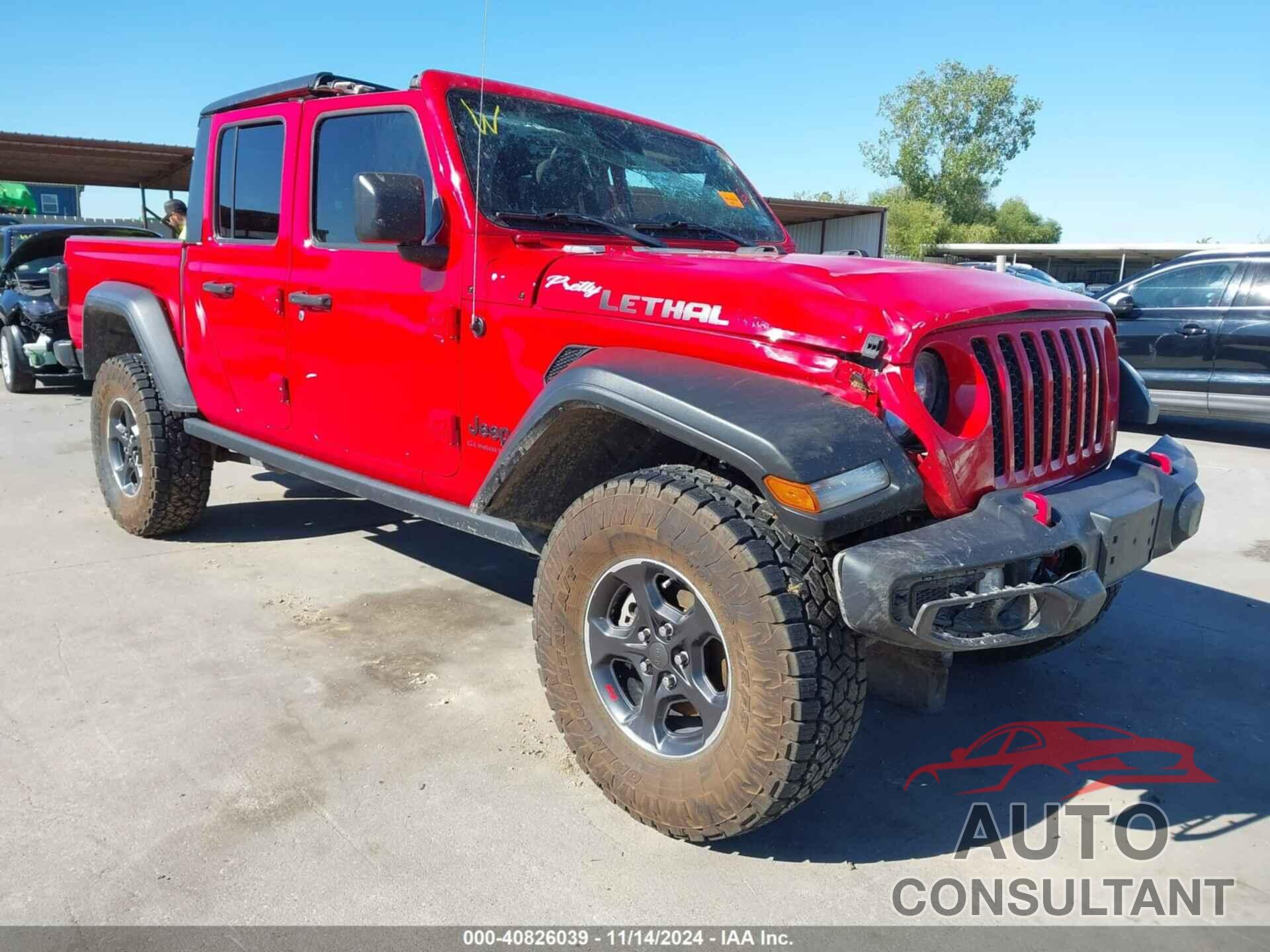 JEEP GLADIATOR 2020 - 1C6HJTAG9LL135985