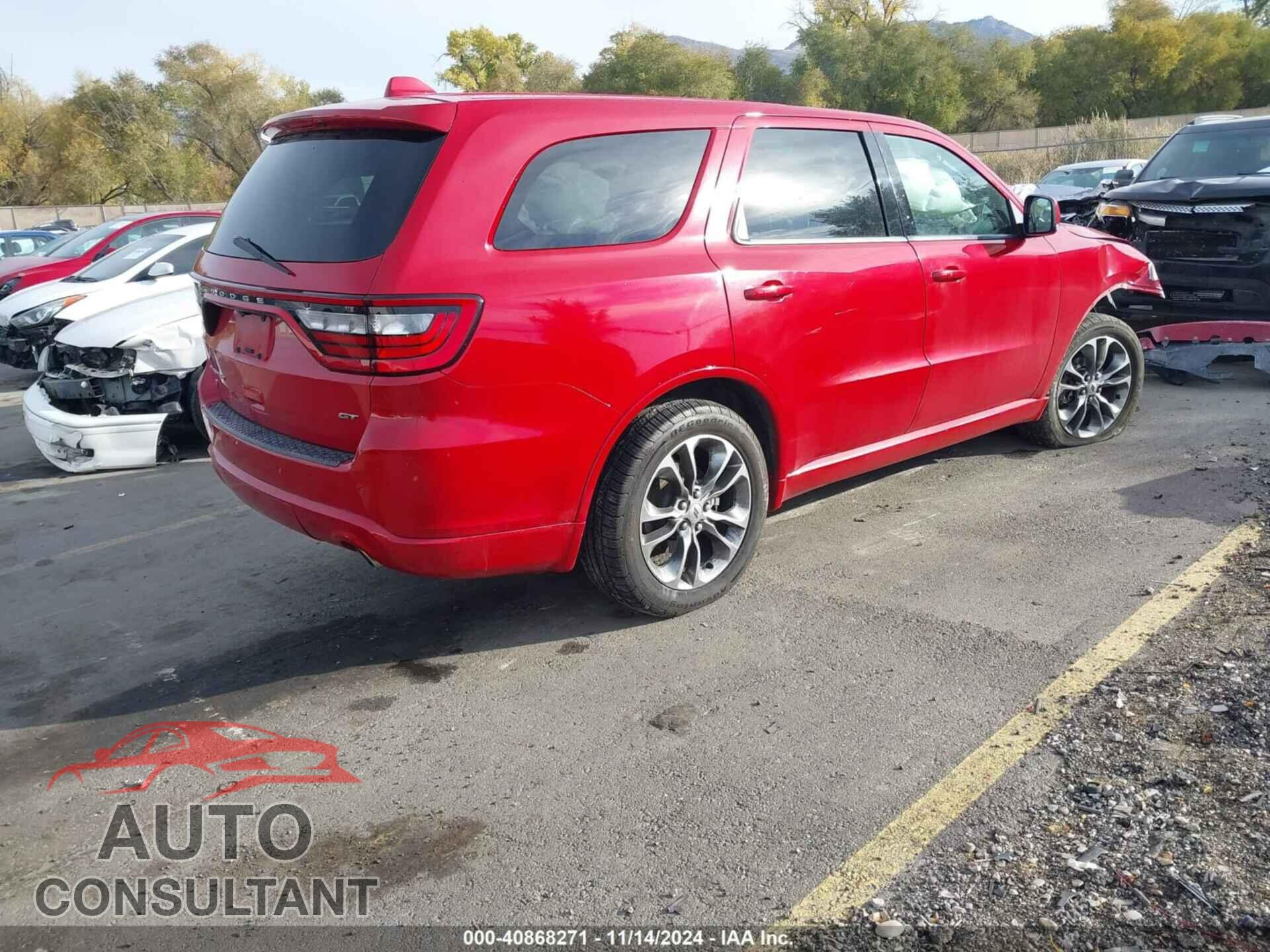 DODGE DURANGO 2019 - 1C4RDJDG5KC722574