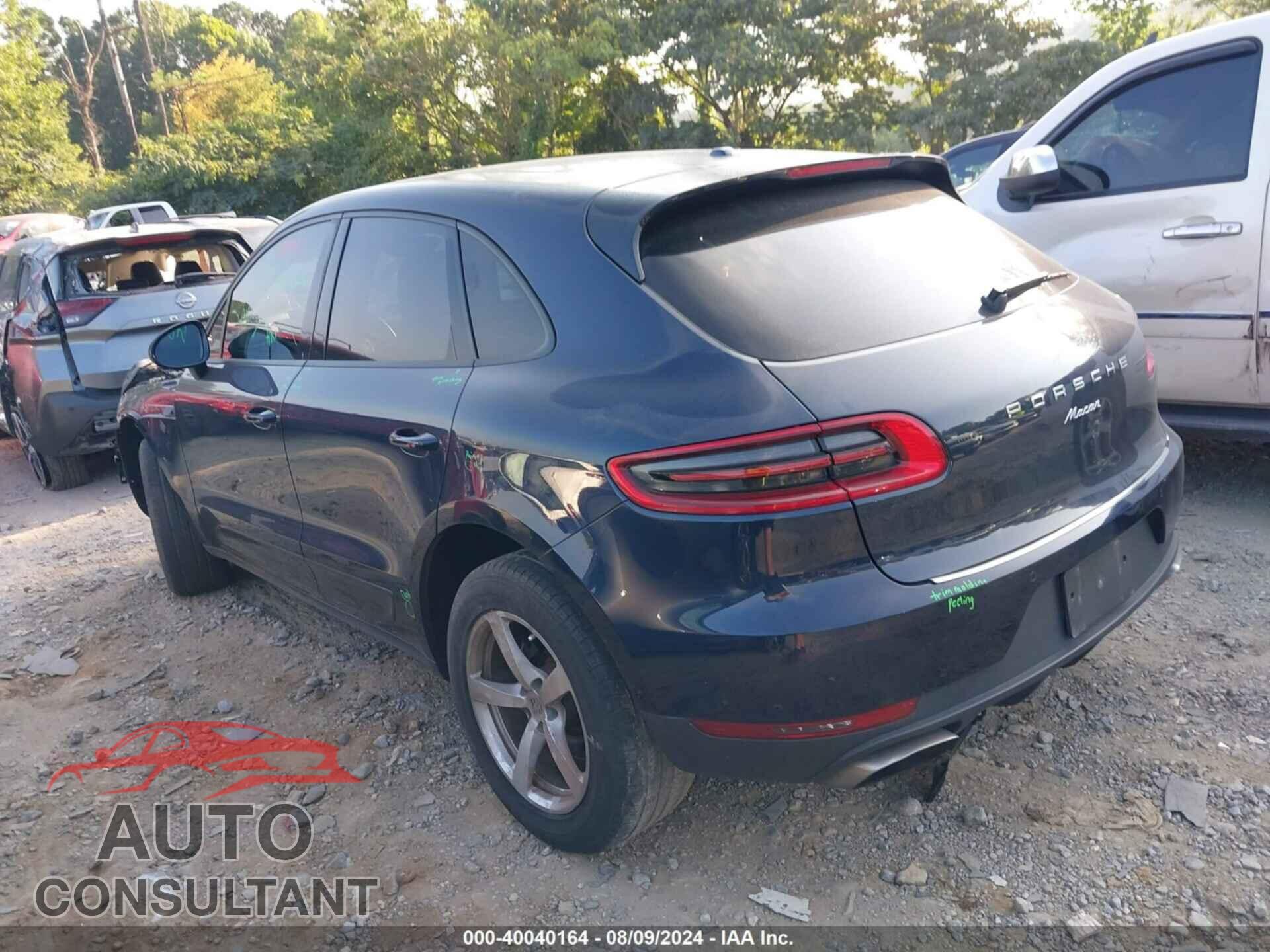 PORSCHE MACAN 2017 - WP1AA2A58HLB80912