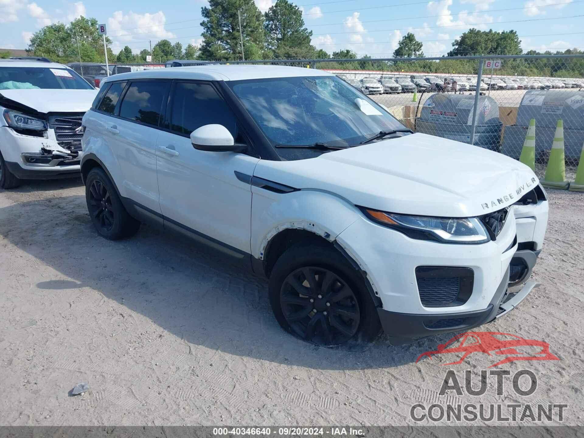 LAND ROVER RANGE ROVER EVOQUE 2018 - SALVP2RXXJH296301