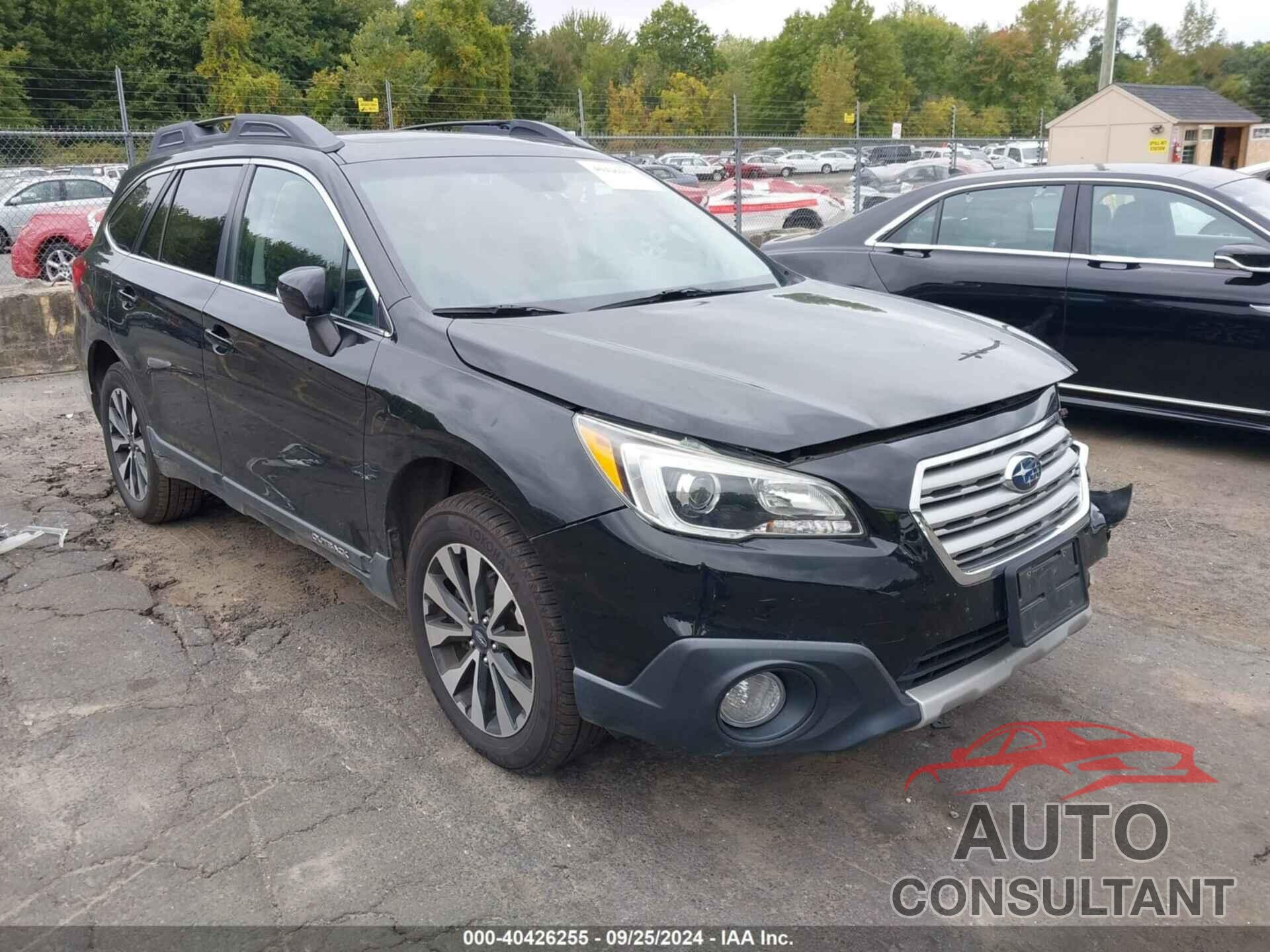 SUBARU OUTBACK 2016 - 4S4BSENC4G3259100