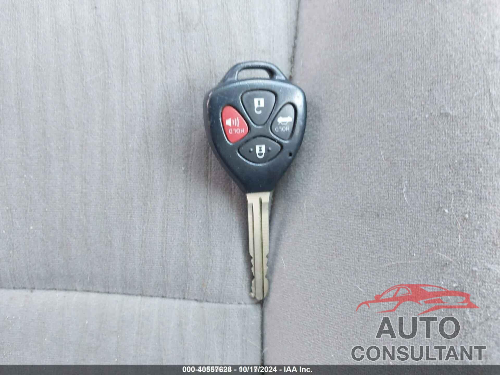 TOYOTA COROLLA 2010 - 2T1BU4EE1AC529781