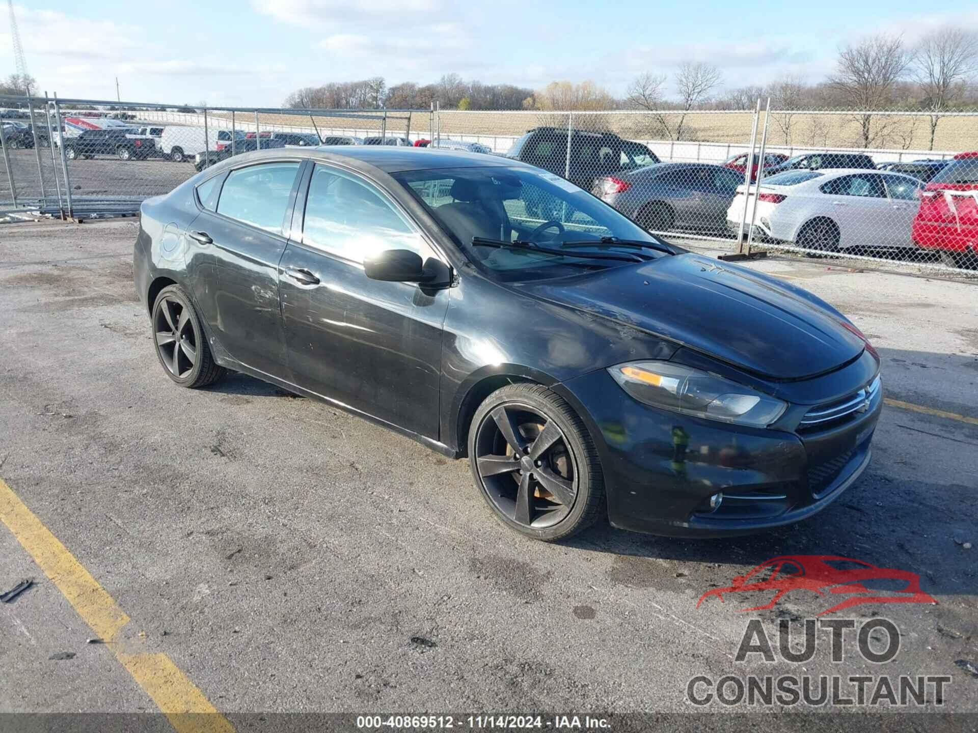 DODGE DART 2015 - 1C3CDFBB2FD227733