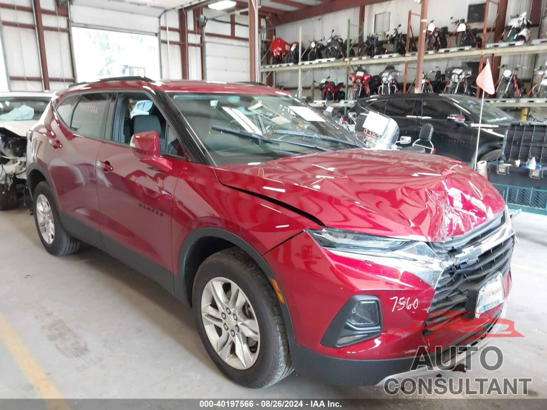 CHEVROLET BLAZER 2019 - 3GNKBGRS9KS590105