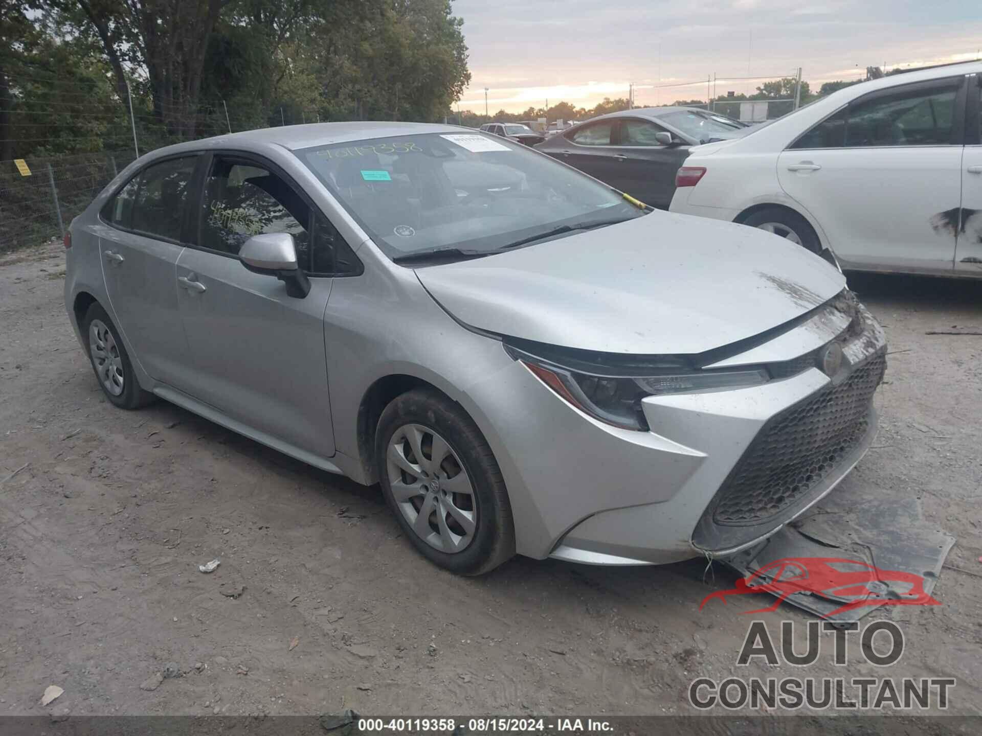TOYOTA COROLLA 2020 - JTDEPRAEXLJ047857